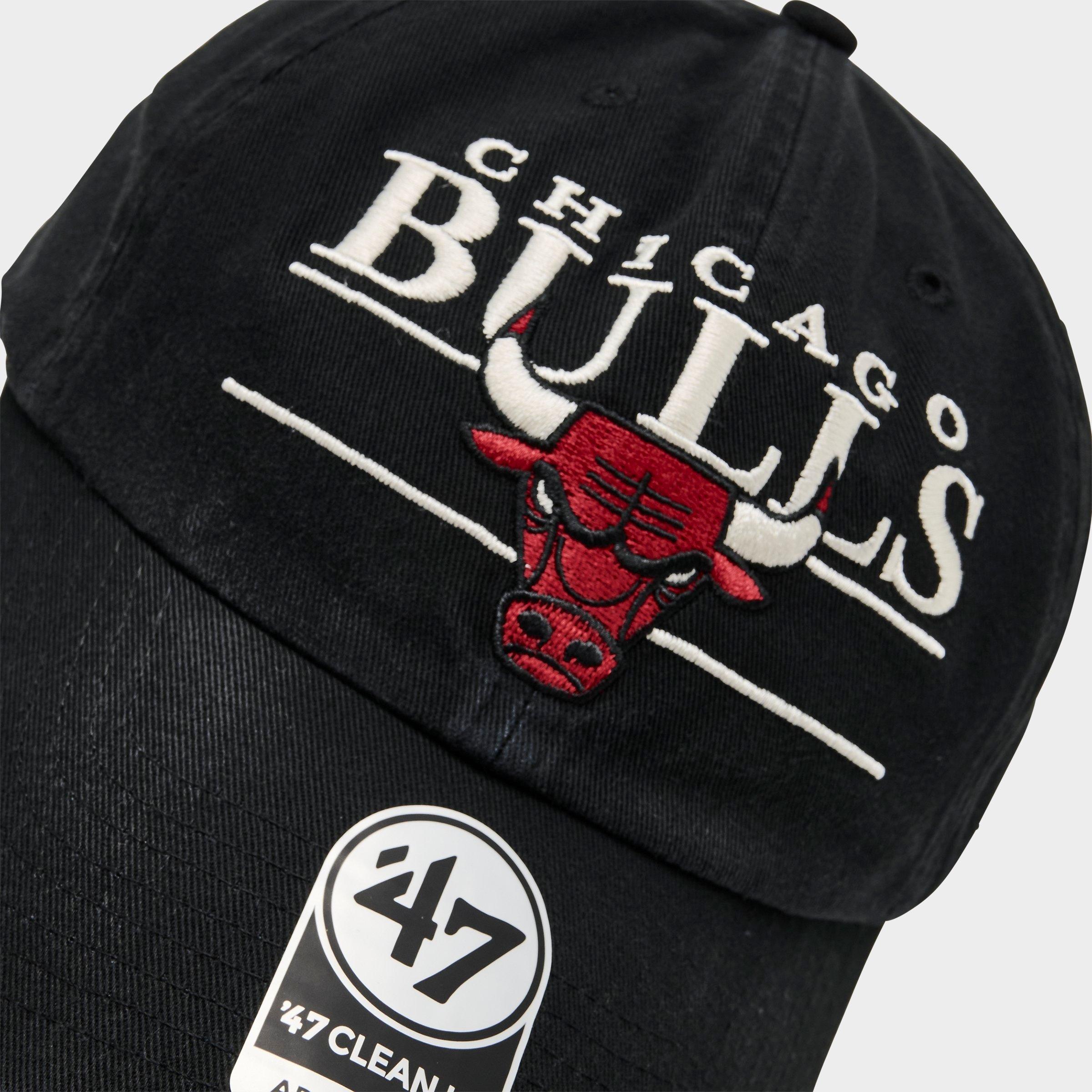 '47 Chicago Bulls NBA Team Name & Logo Clean Up Strapback Hat