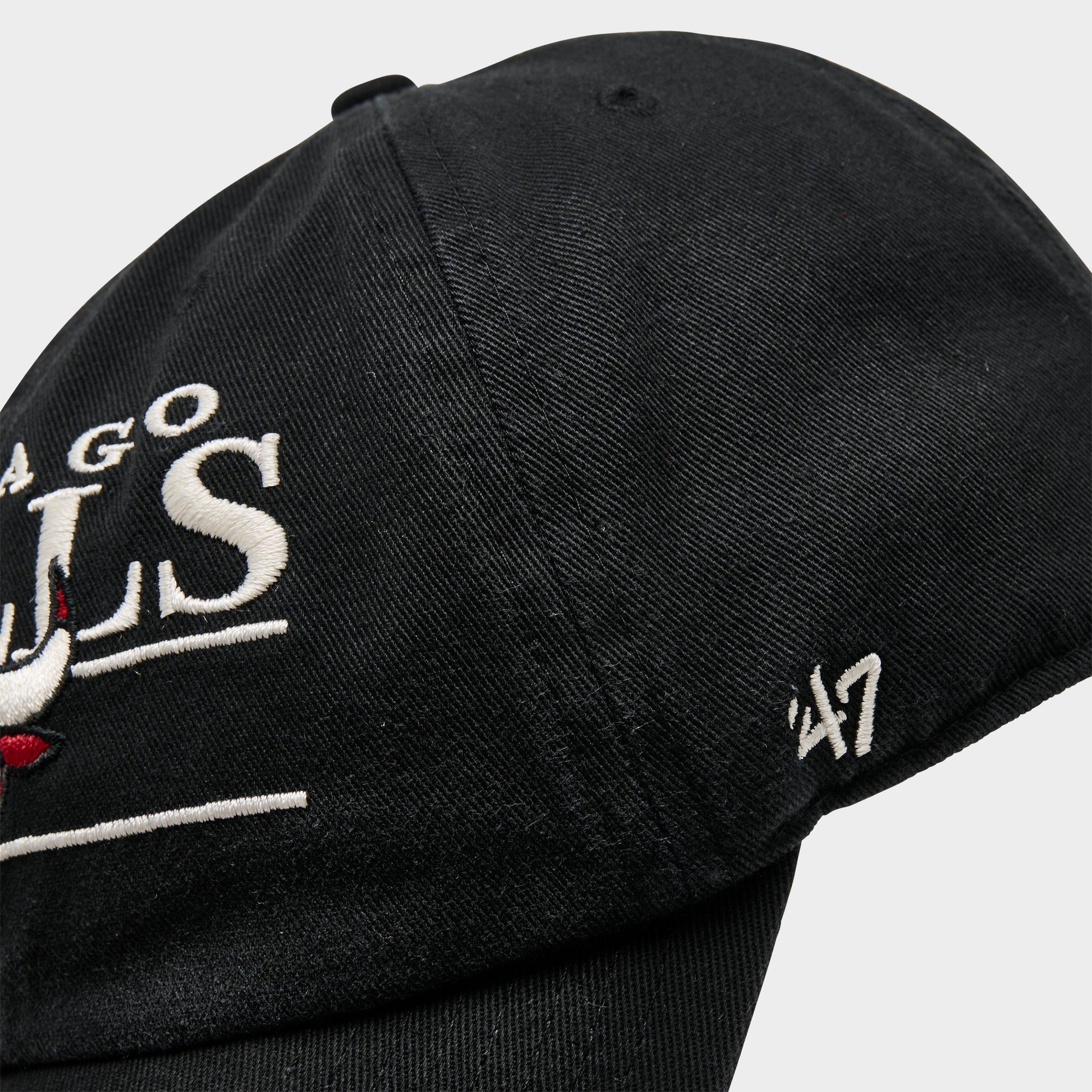 '47 Chicago Bulls NBA Team Name & Logo Clean Up Strapback Hat