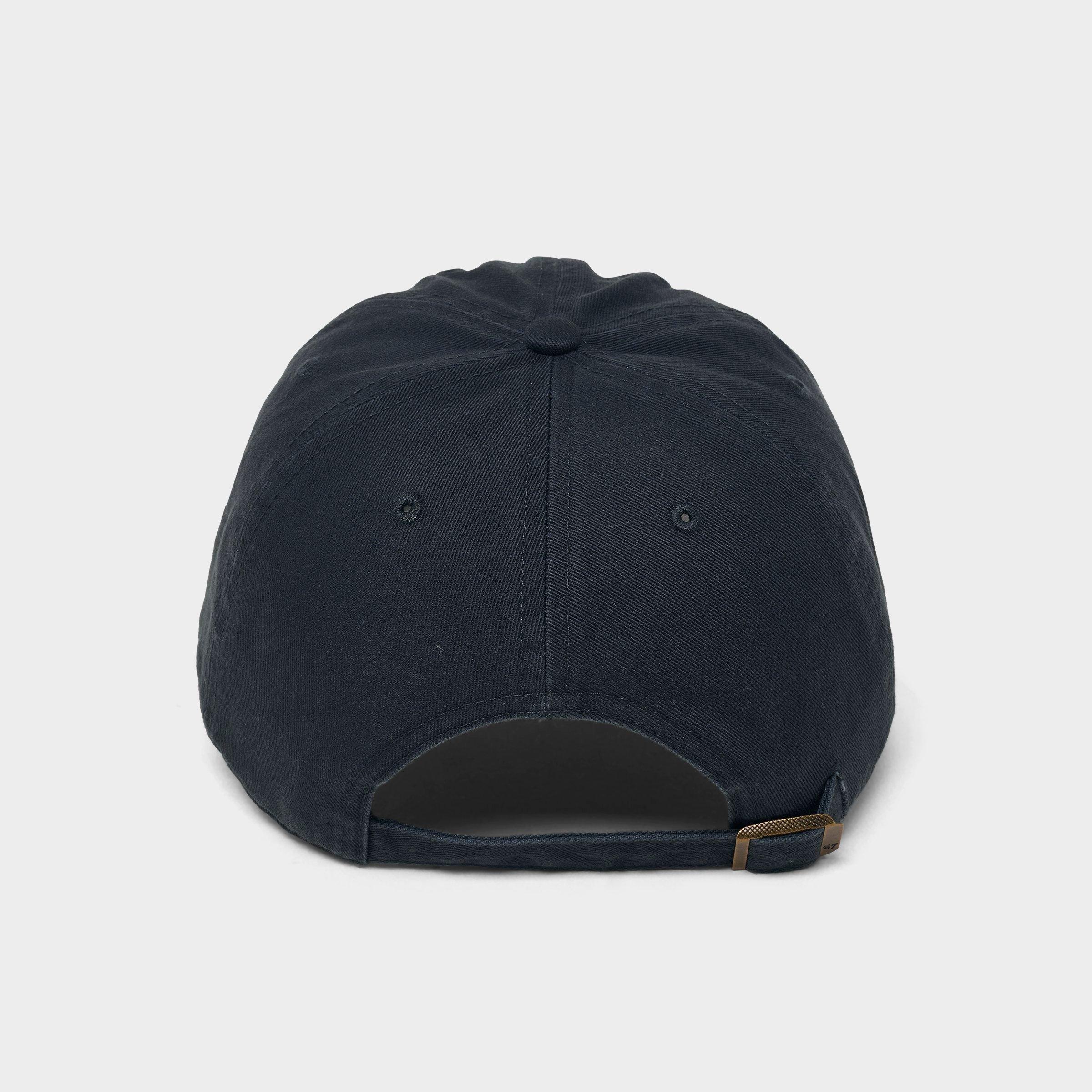 '47 New York Yankees MLB Team Name & Logo Clean Up Strapback Hat