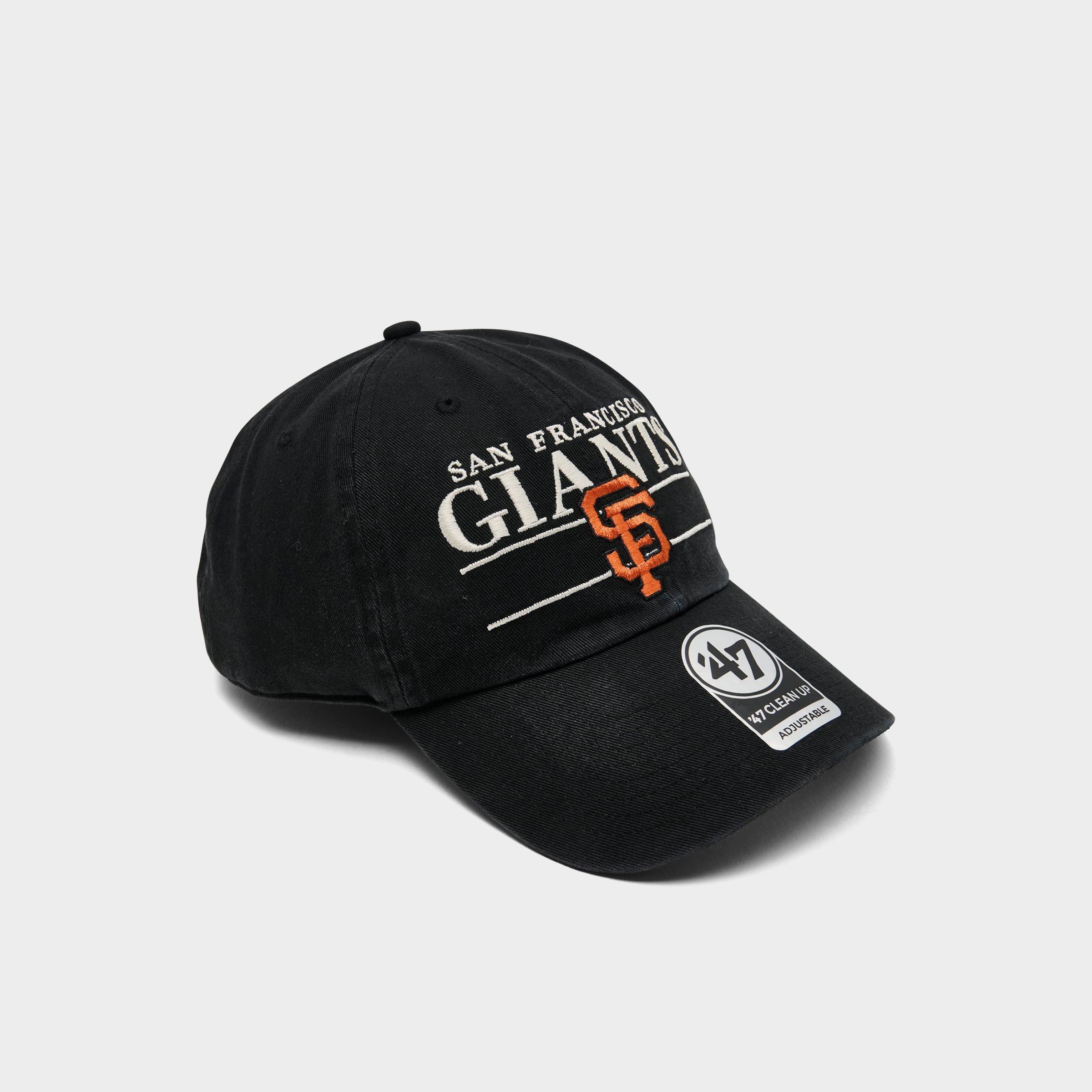 '47 San Francisco Giants MLB Team Name & Logo Clean Up Strapback Hat
