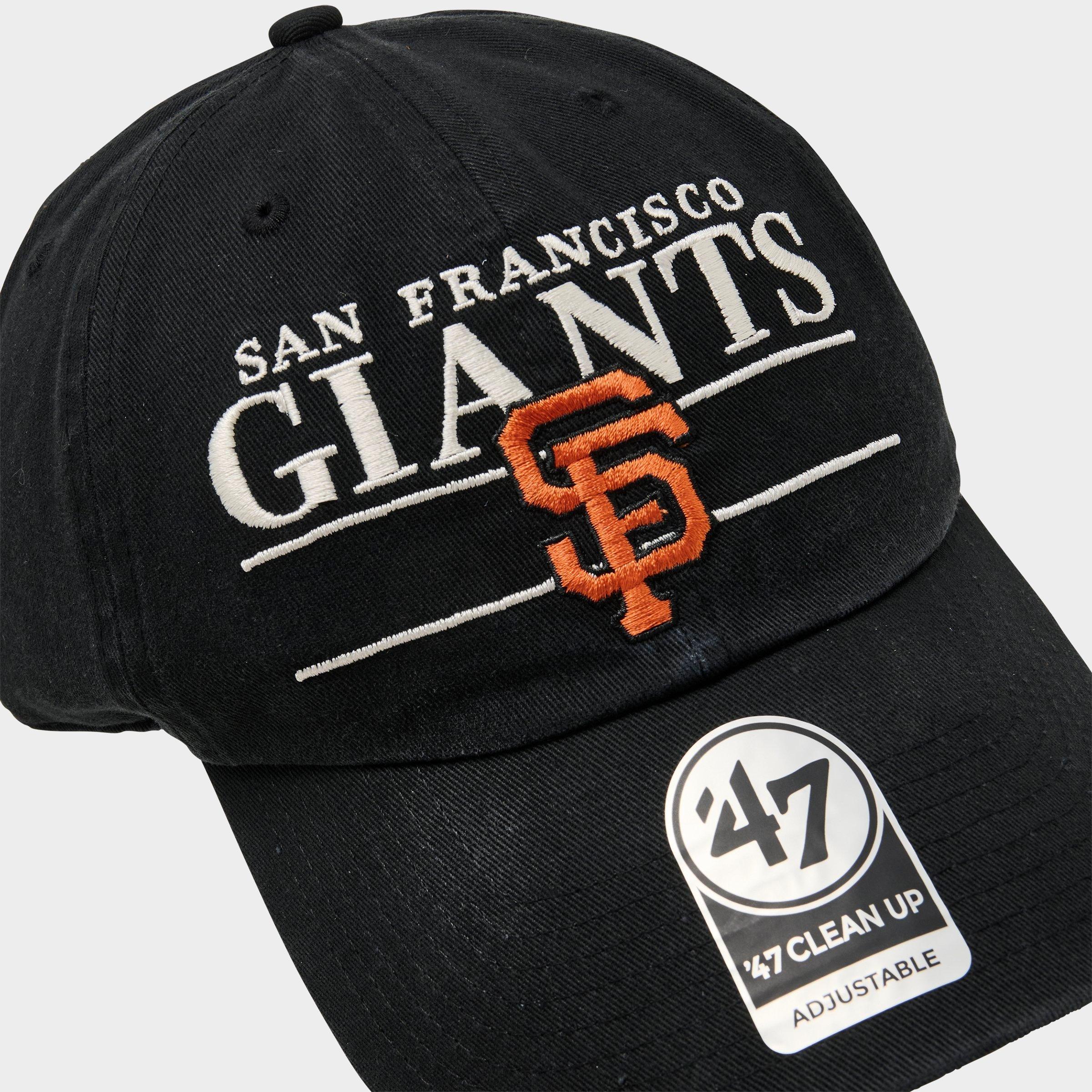 '47 San Francisco Giants MLB Team Name & Logo Clean Up Strapback Hat