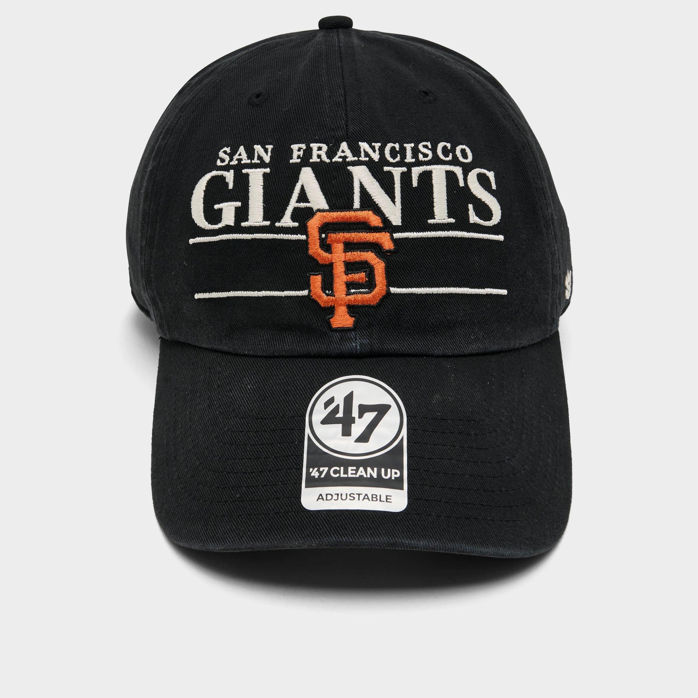 '47 San Francisco Giants MLB Team Name & Logo Clean Up Strapback Hat