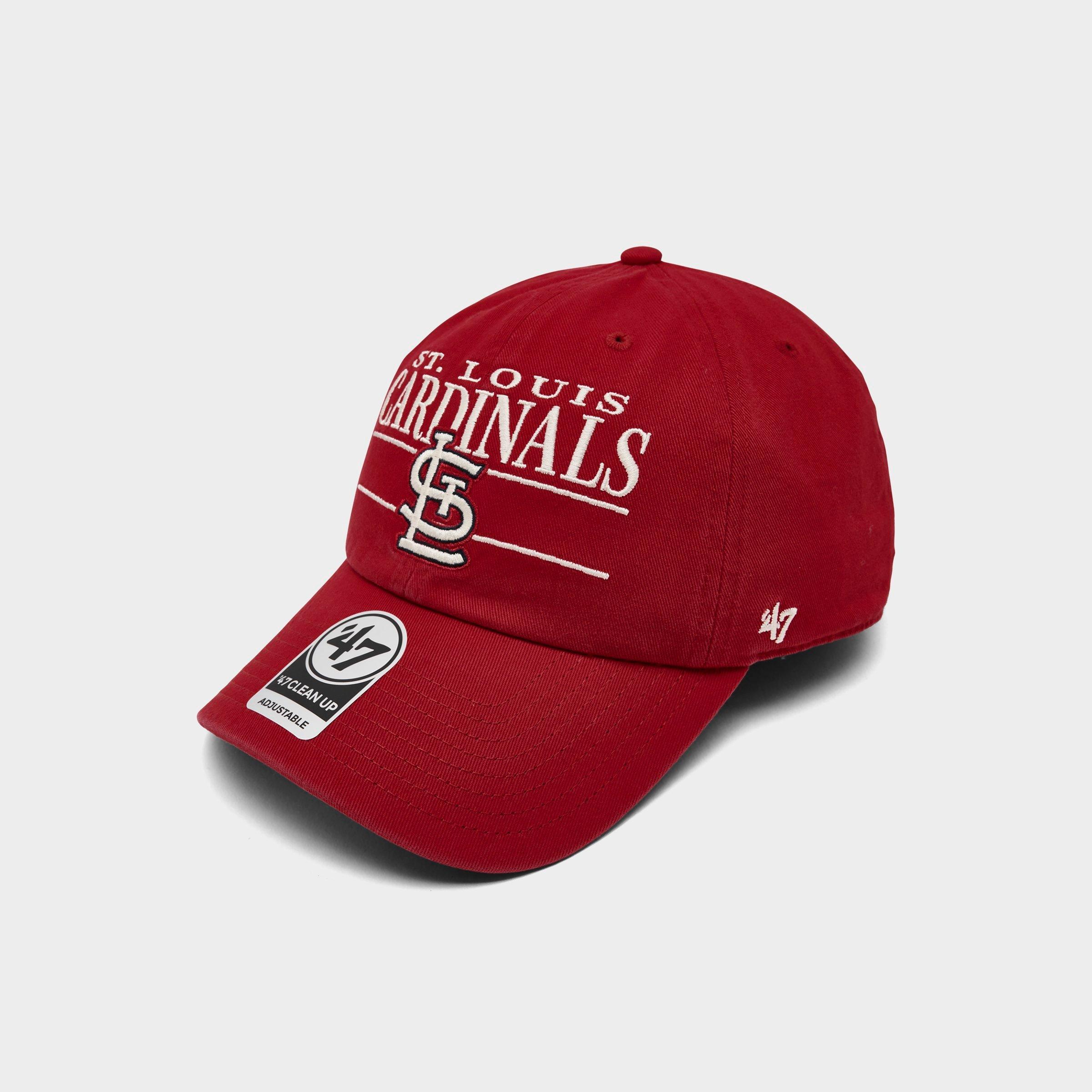 '47 St. Louis Cardinals MLB Team Name & Logo Clean Up Strapback Hat
