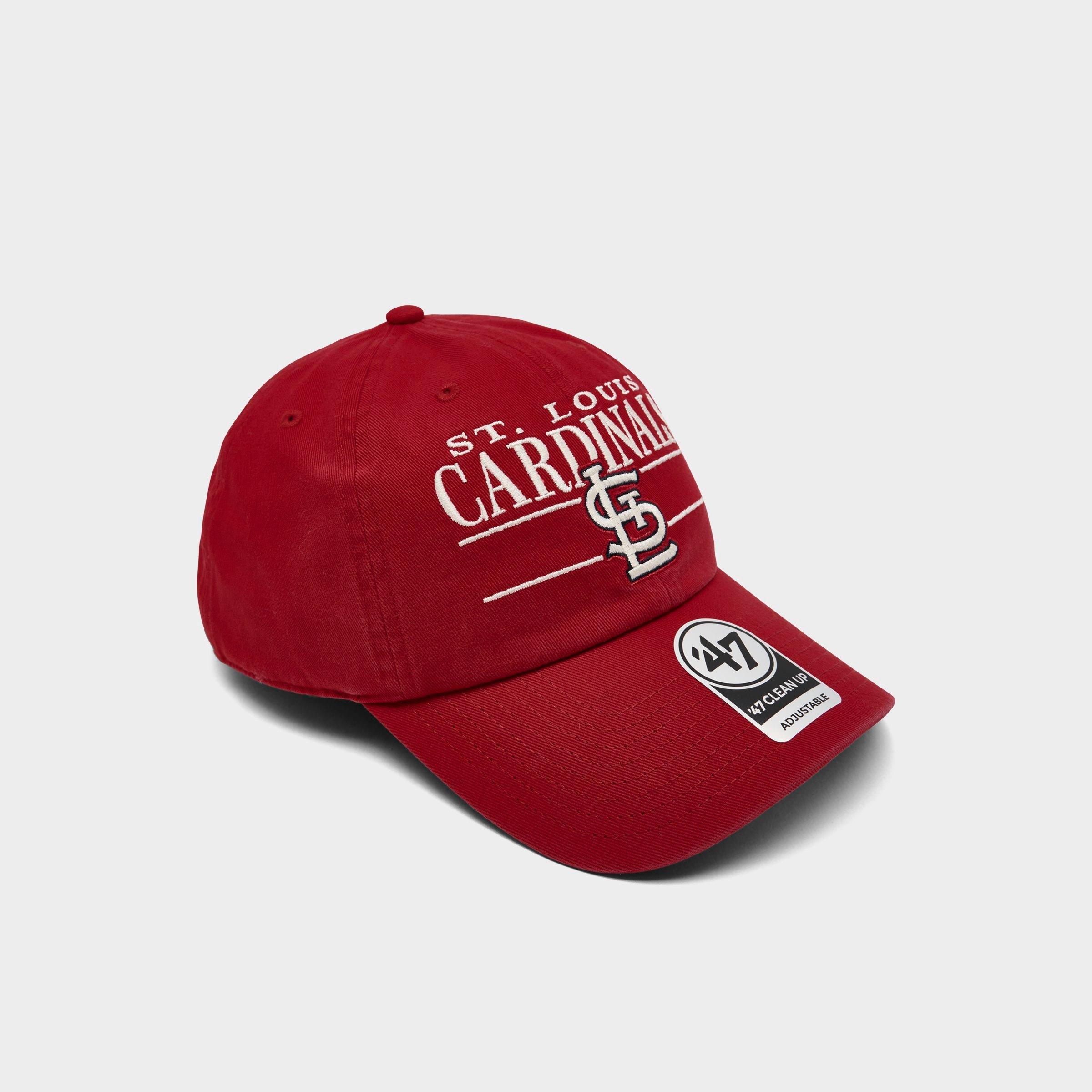 '47 St. Louis Cardinals MLB Team Name & Logo Clean Up Strapback Hat