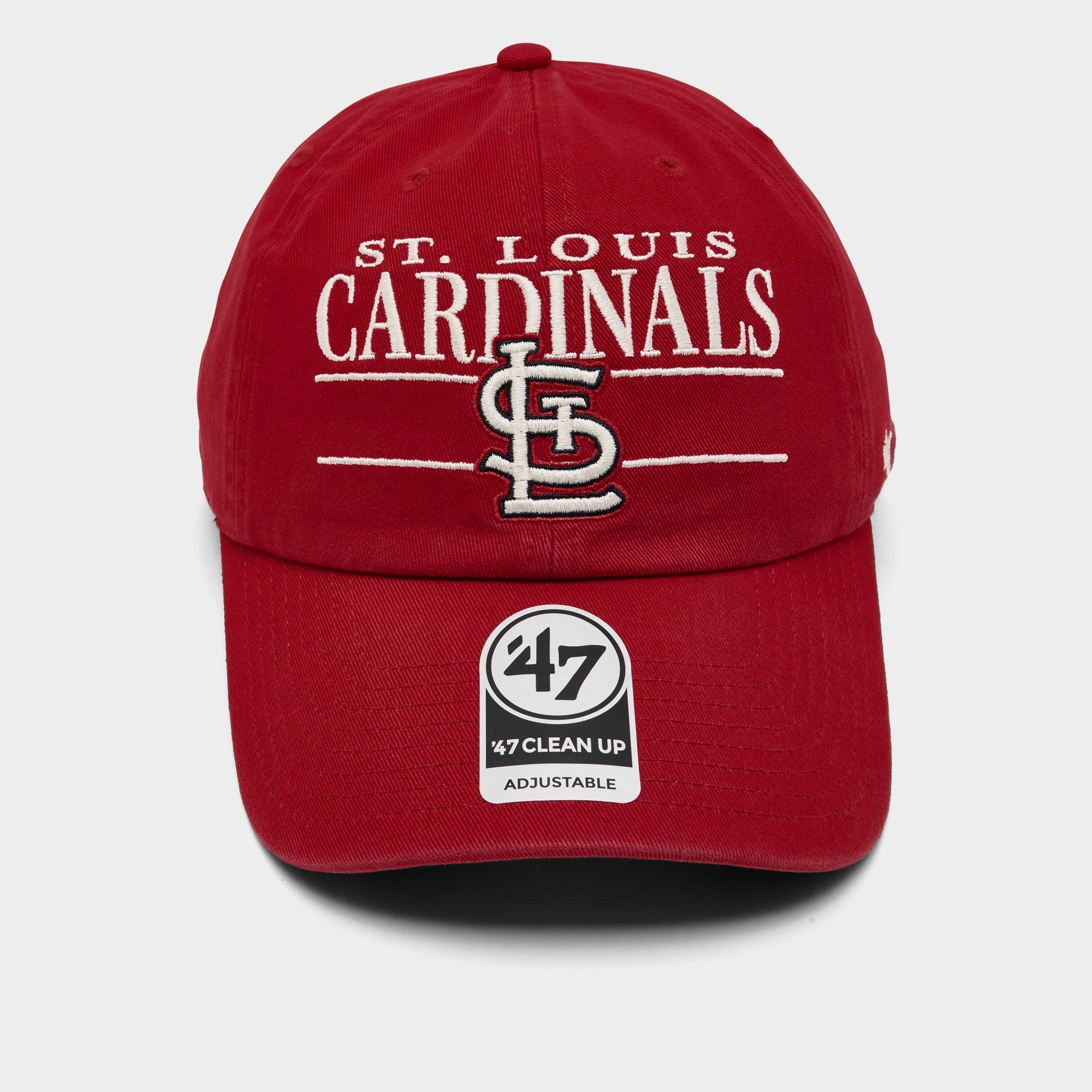 '47 St. Louis Cardinals MLB Team Name & Logo Clean Up Strapback Hat
