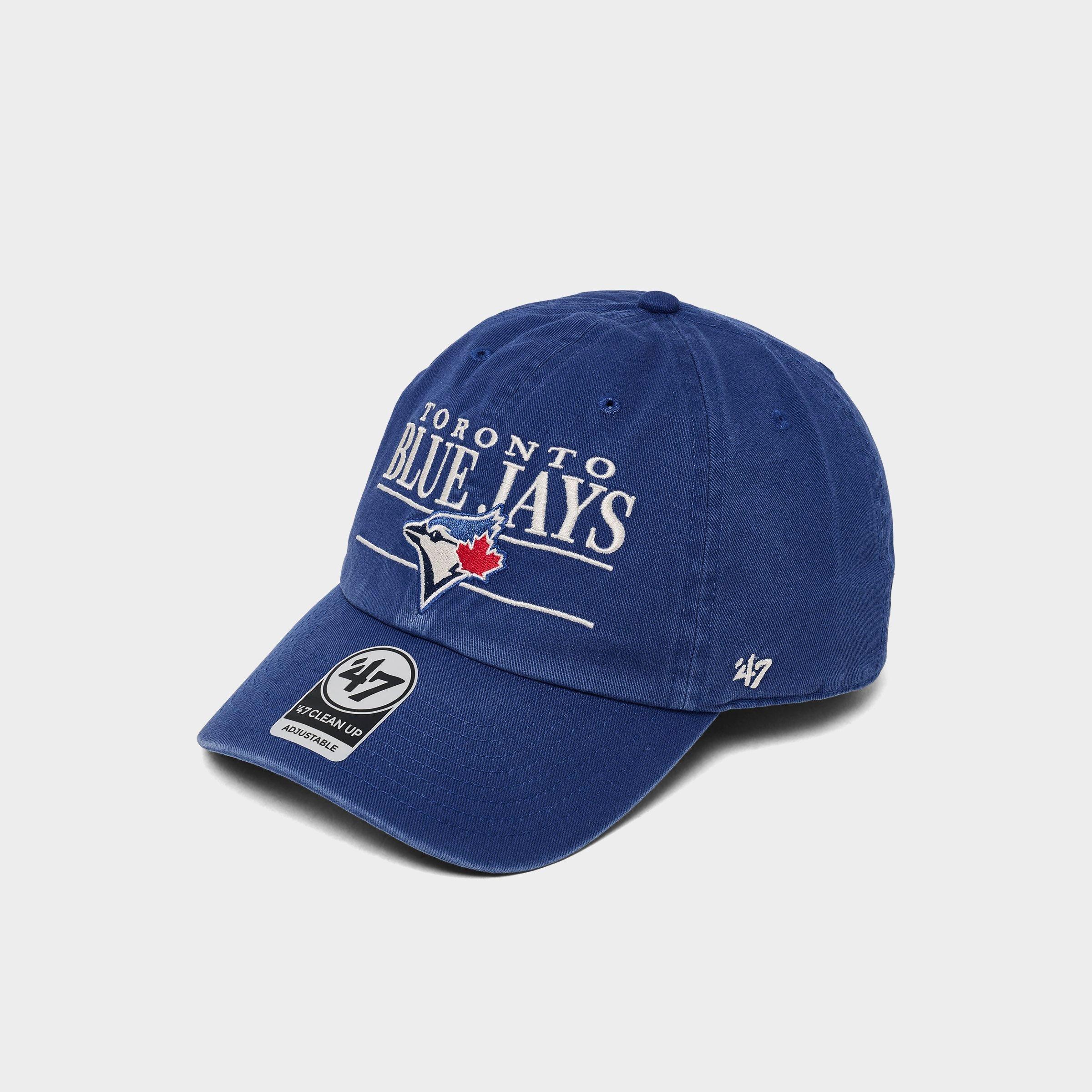 '47 Toronto Blue Jays MLB Team Name & Logo Clean Up Strapback Hat