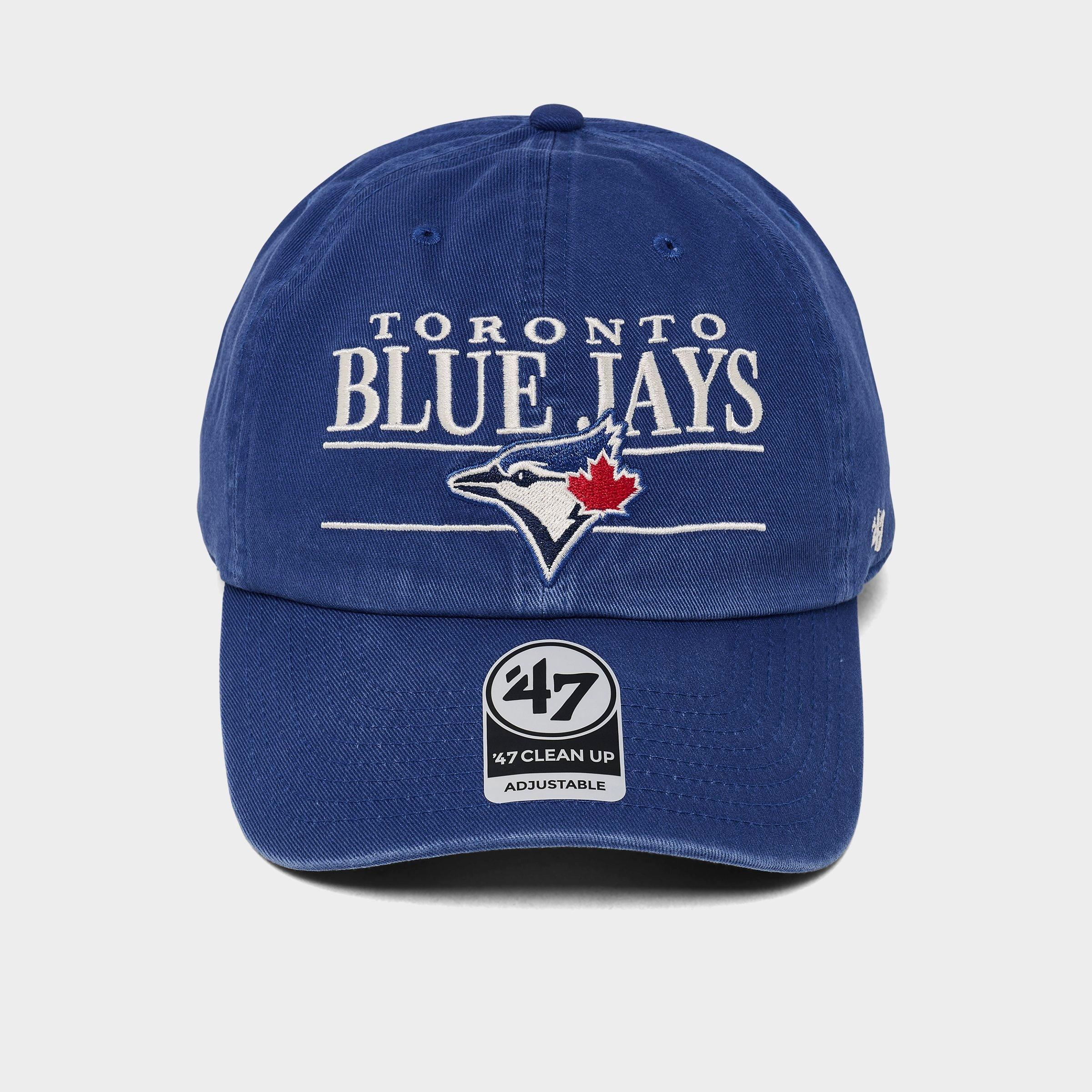 '47 Toronto Blue Jays MLB Team Name & Logo Clean Up Strapback Hat
