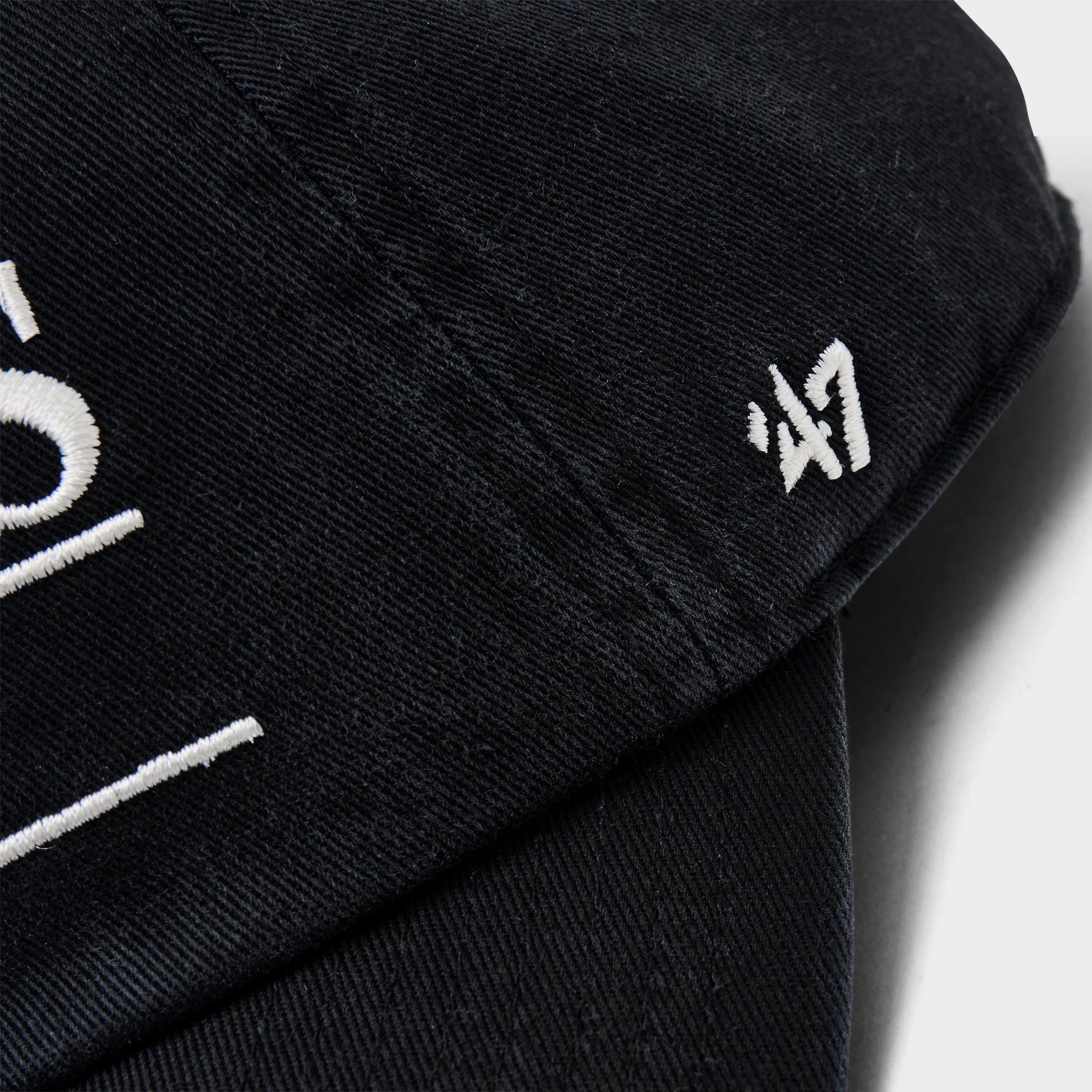 '47 Milwaukee Brewers MLB Team Name & Logo Clean Up Strapback Hat