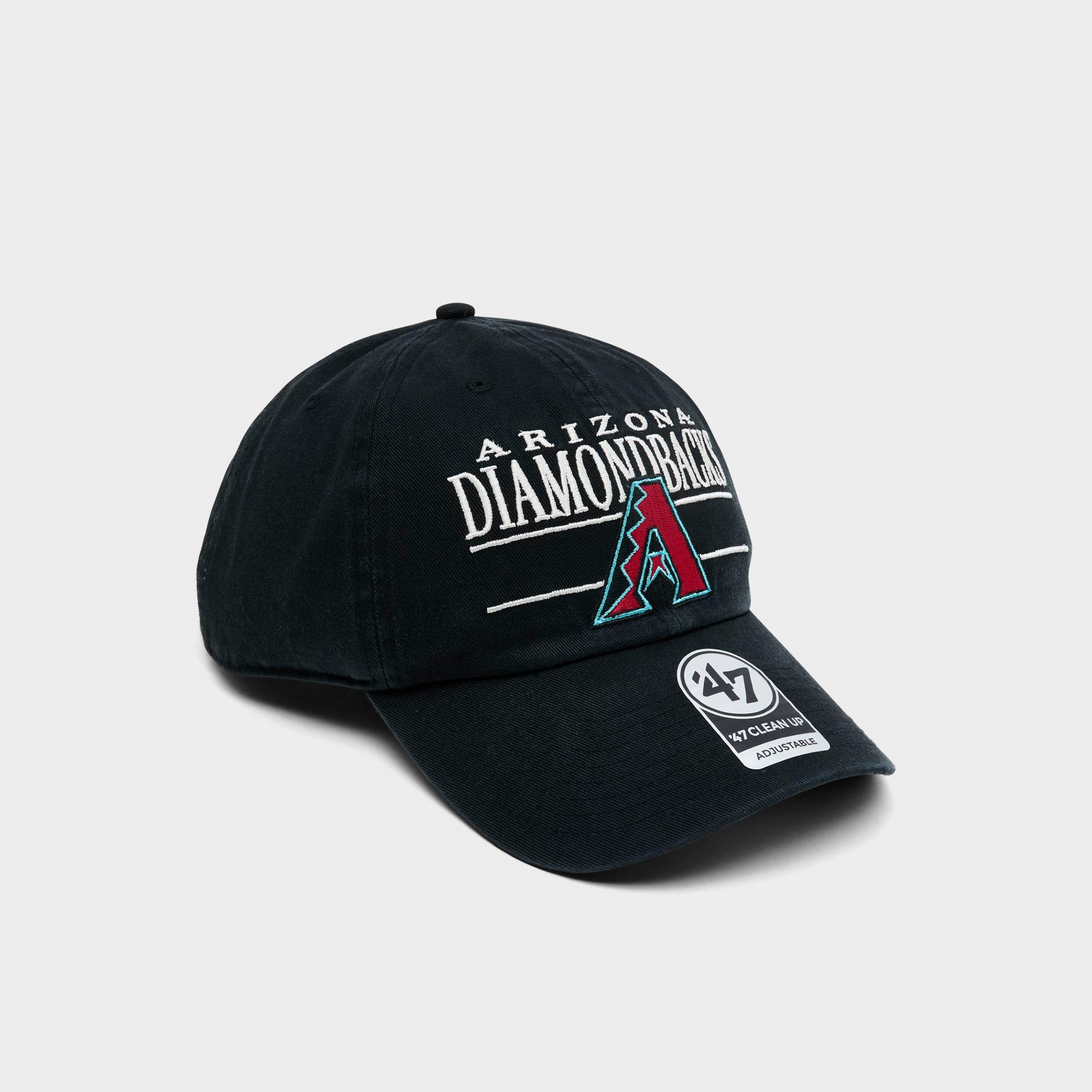'47 Arizona Diamondbacks MLB Team Name & Logo Clean Up Strapback Hat