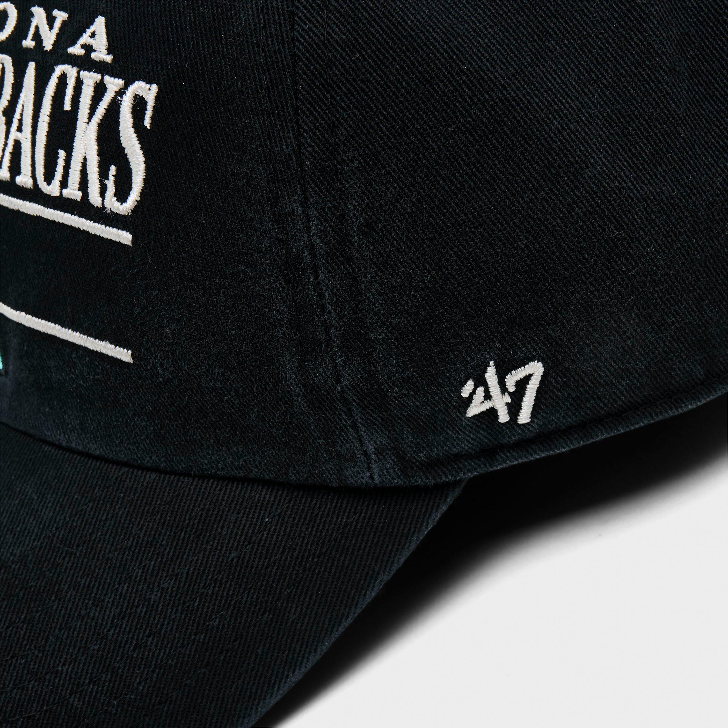 '47 Arizona Diamondbacks MLB Team Name & Logo Clean Up Strapback Hat