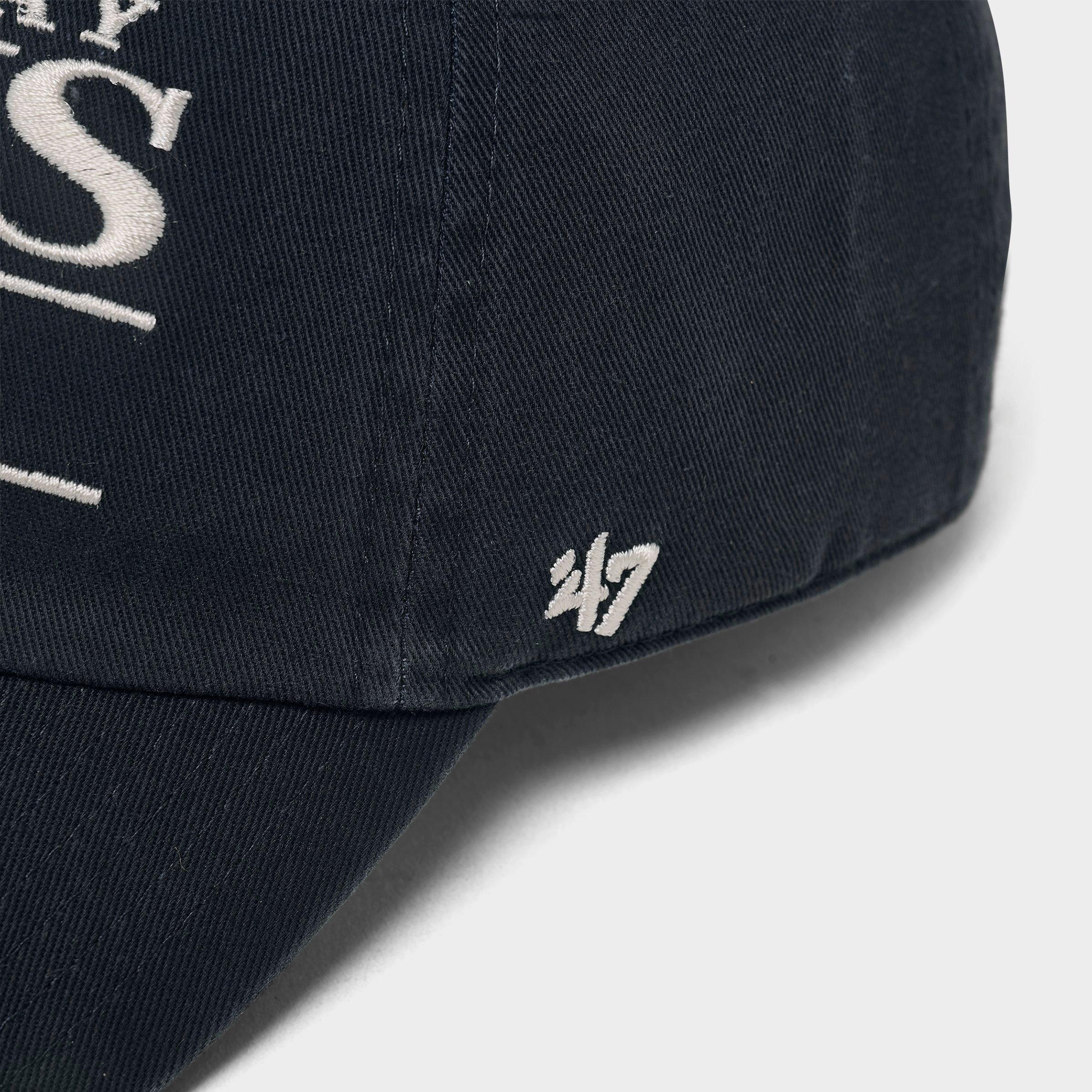 '47 Tampa Bay Rays MLB Team Name & Logo Clean Up Strapback Hat