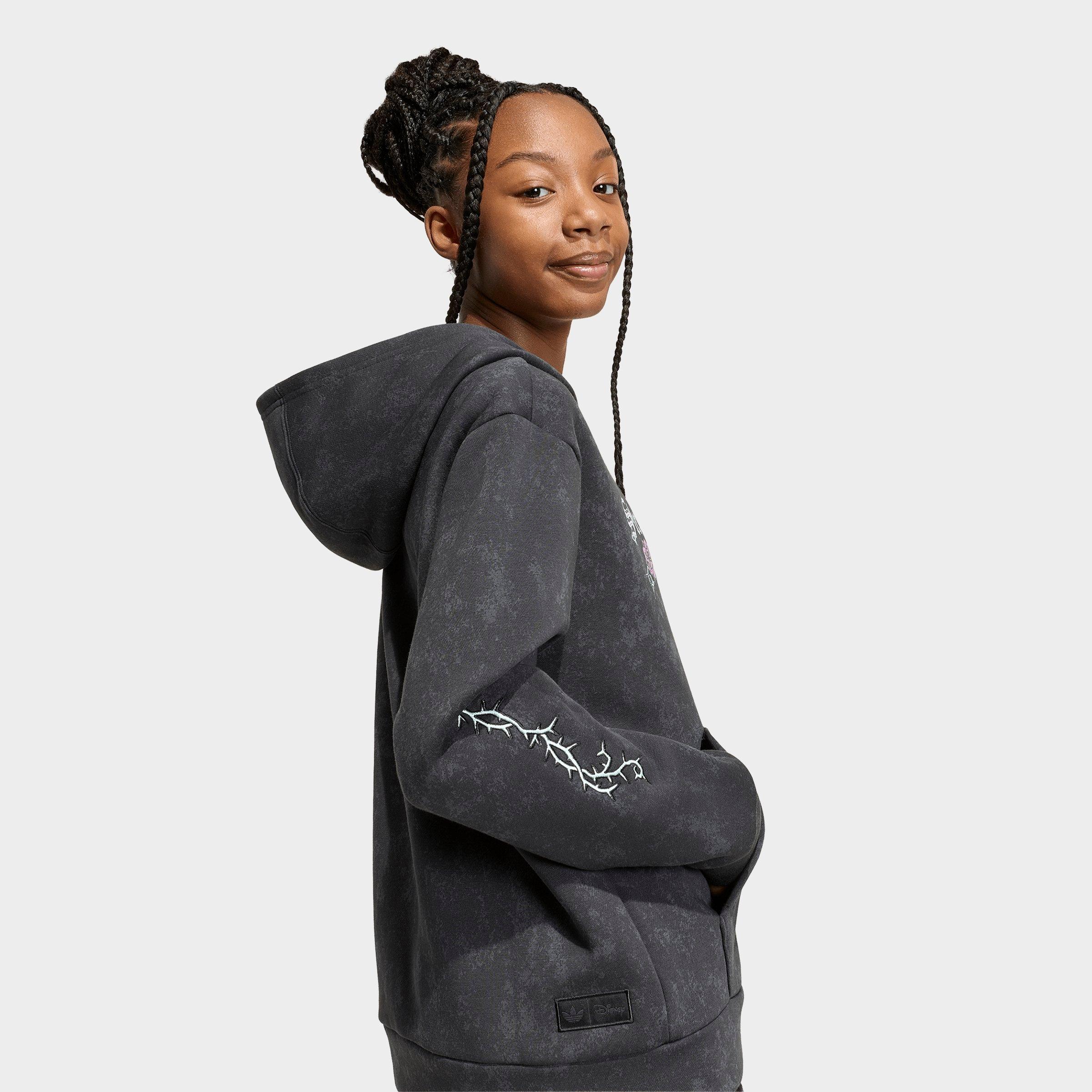 Girls' Big Kids' adidas Originals x Disney Villains Loose Washed Hoodie
