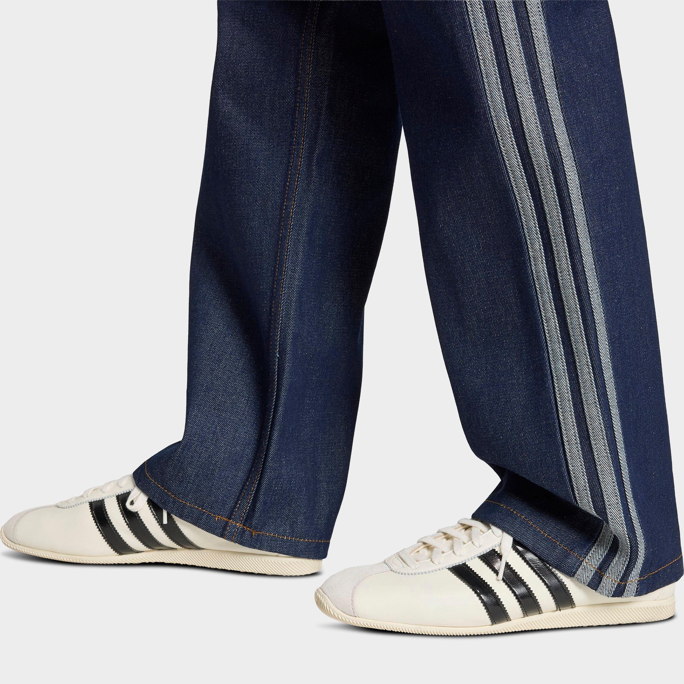Women's adidas Originals Firebird Denim Mid-Rise Straight Pants