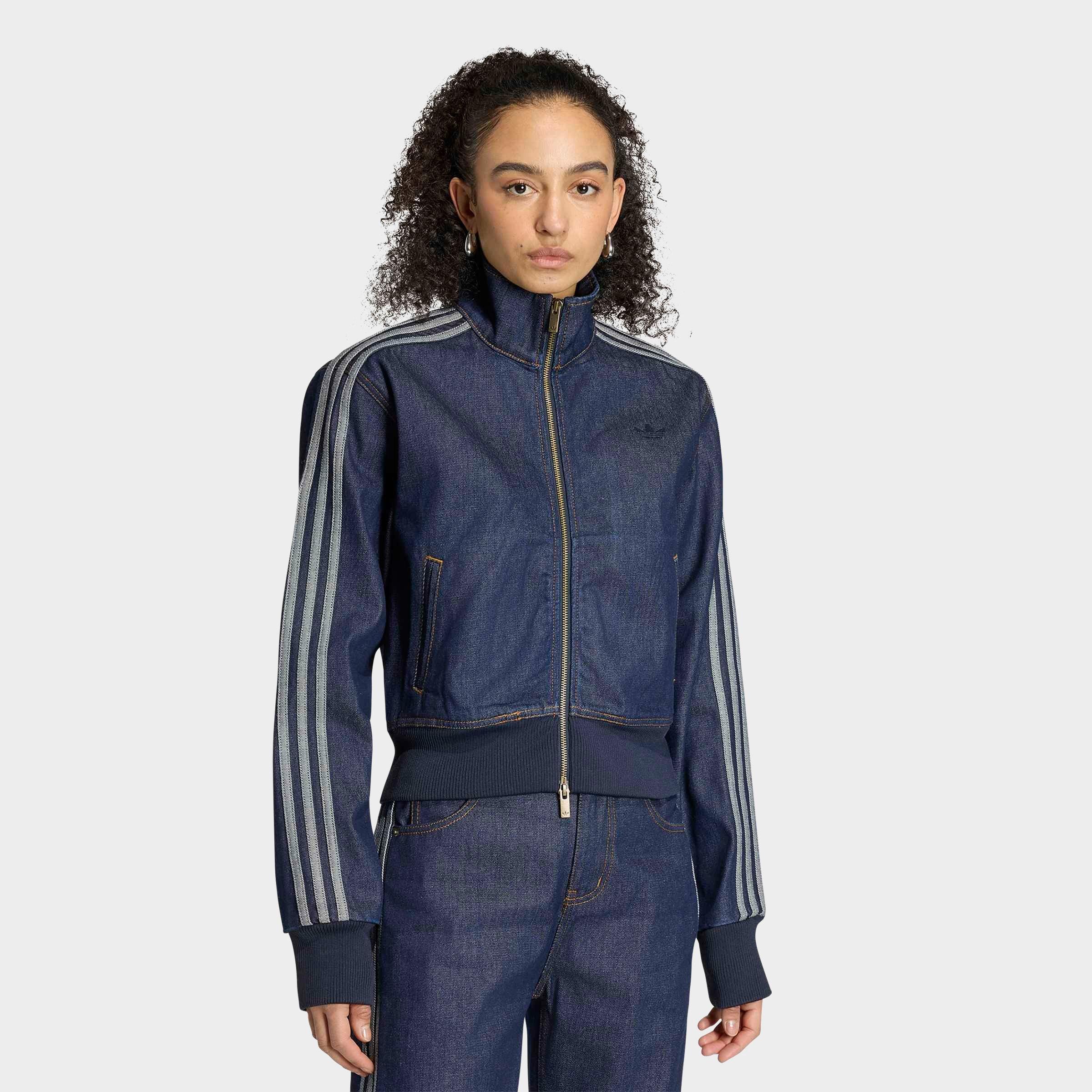 Women's adidas Originals Firebird Denim Full-Zip Track Top