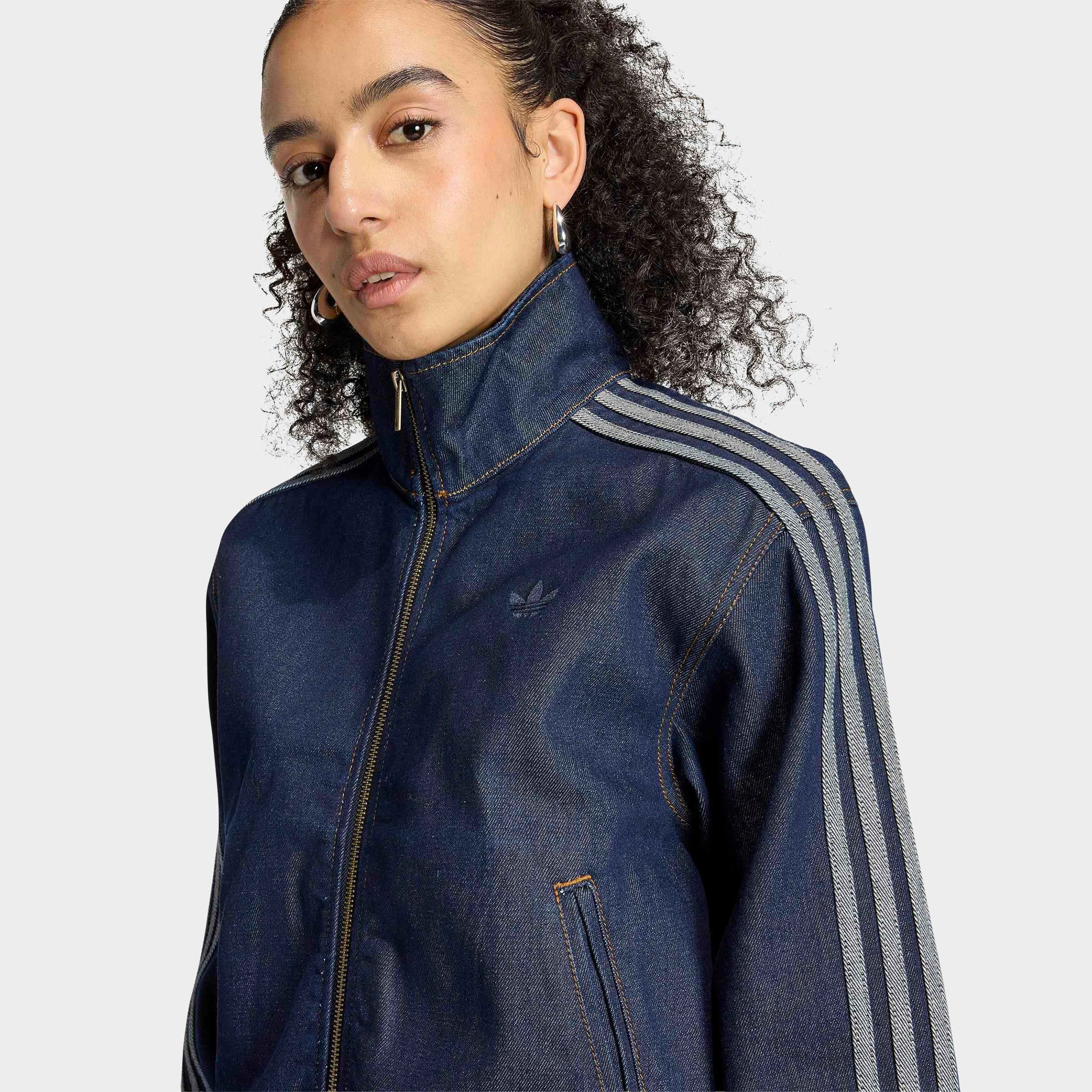 Women's adidas Originals Firebird Denim Full-Zip Track Top