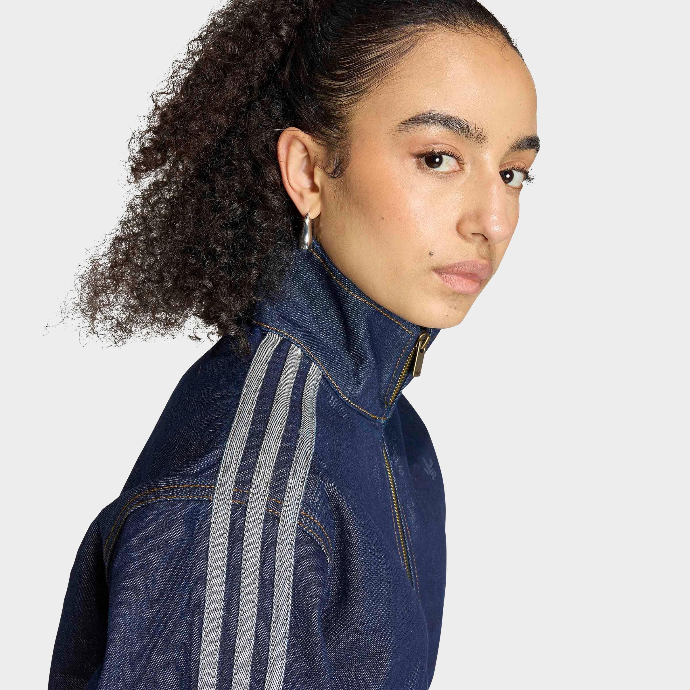 Women's adidas Originals Firebird Denim Full-Zip Track Top