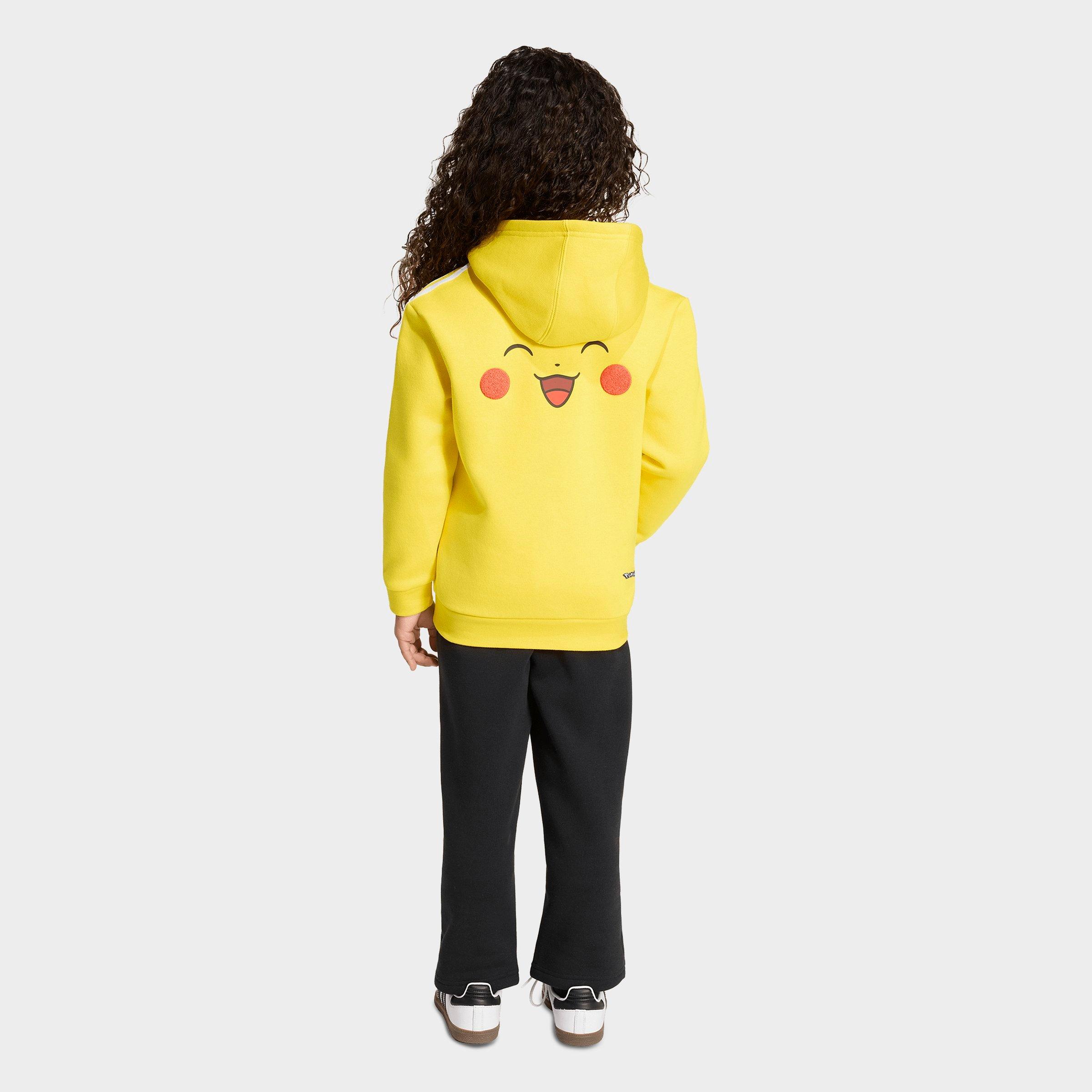 Little Kids' adidas x Pokemon Loose Pullover Hoodie and Sweatpants Set