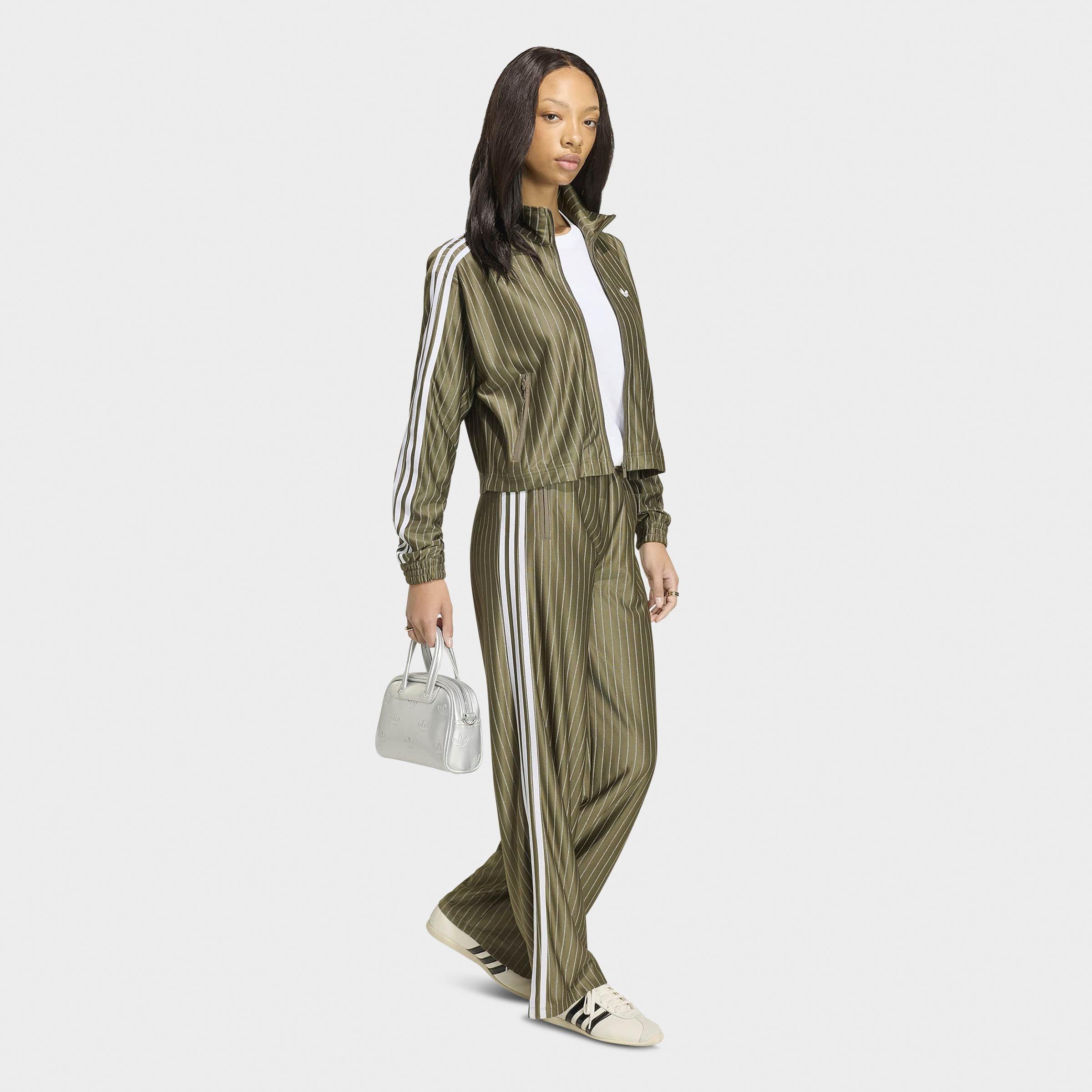 Women's adidas Originals Firebird Pinstripe Full-Zip Track Top