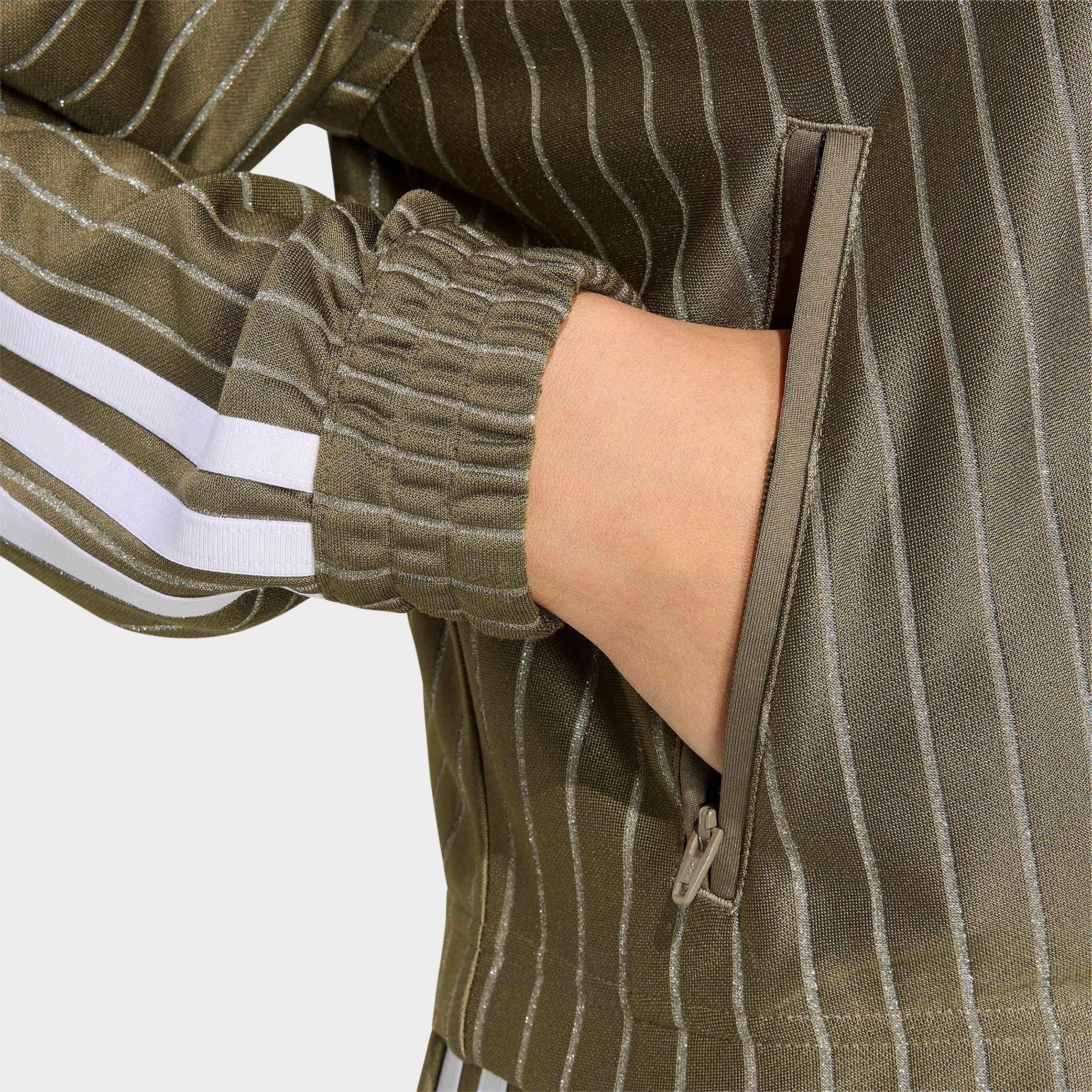 Women's adidas Originals Firebird Pinstripe Full-Zip Track Top