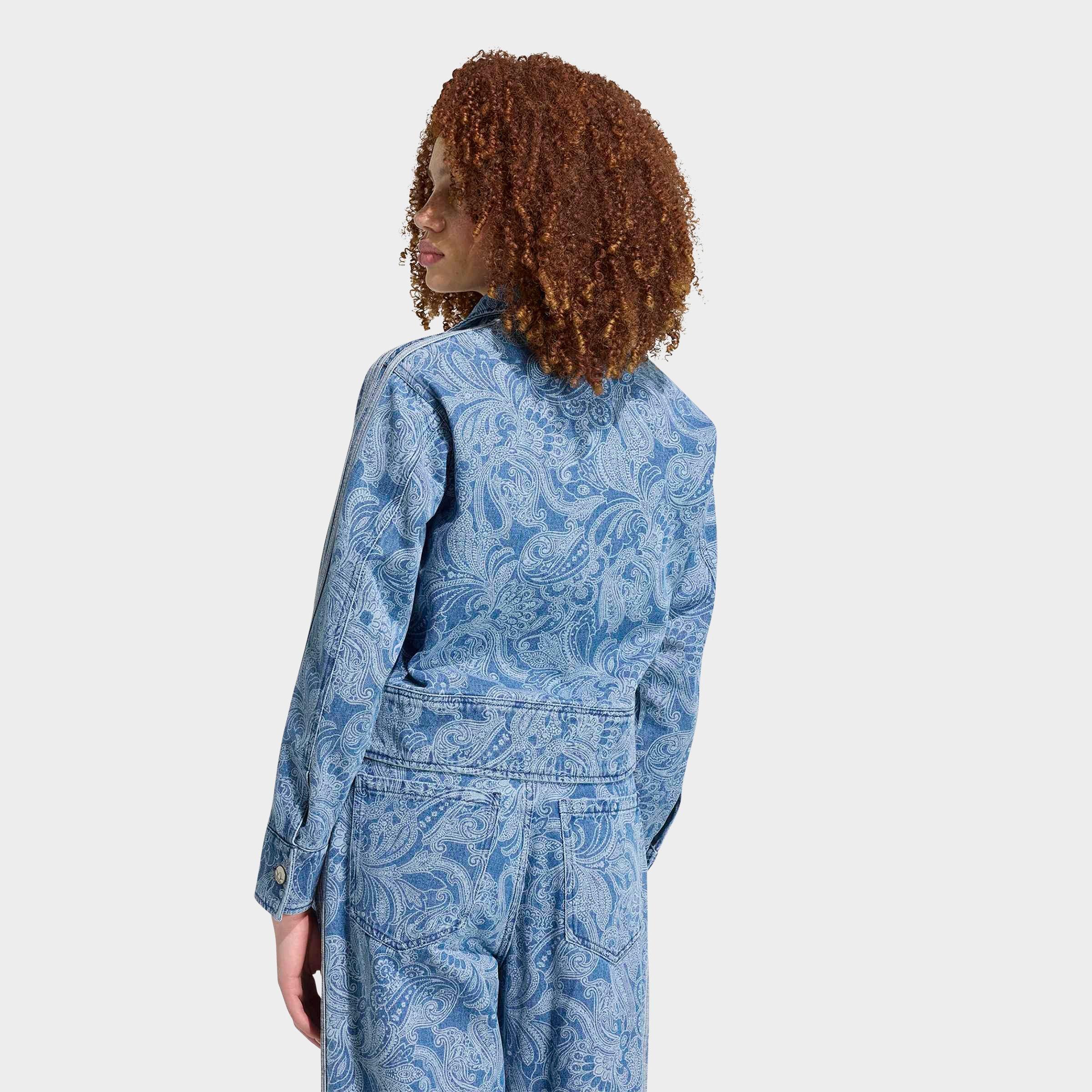 Women's adidas Originals x Liberty London Firebird Denim Track Top