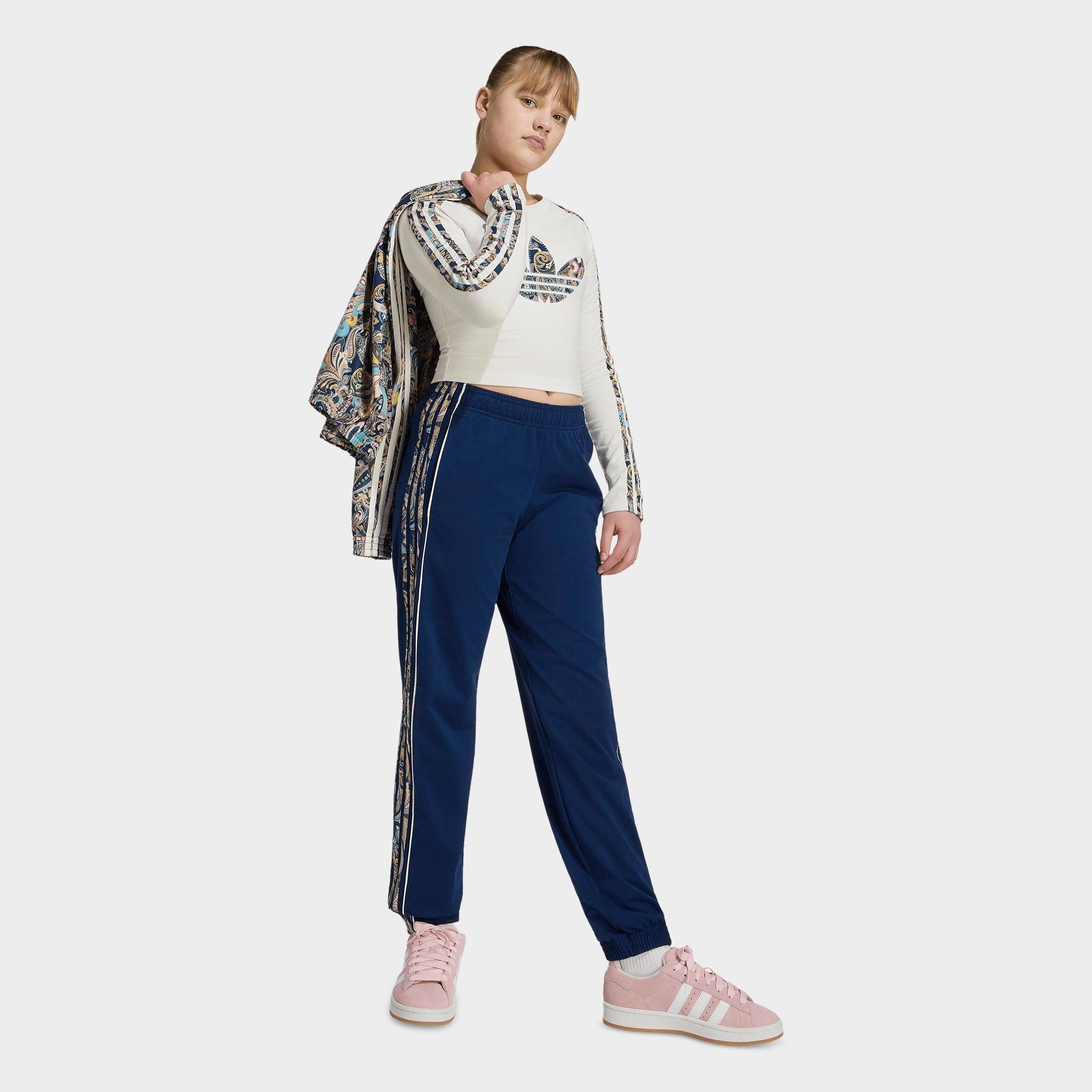 Girls' Big Kids' adidas Originals Superstar Loose Paisley Track Pants