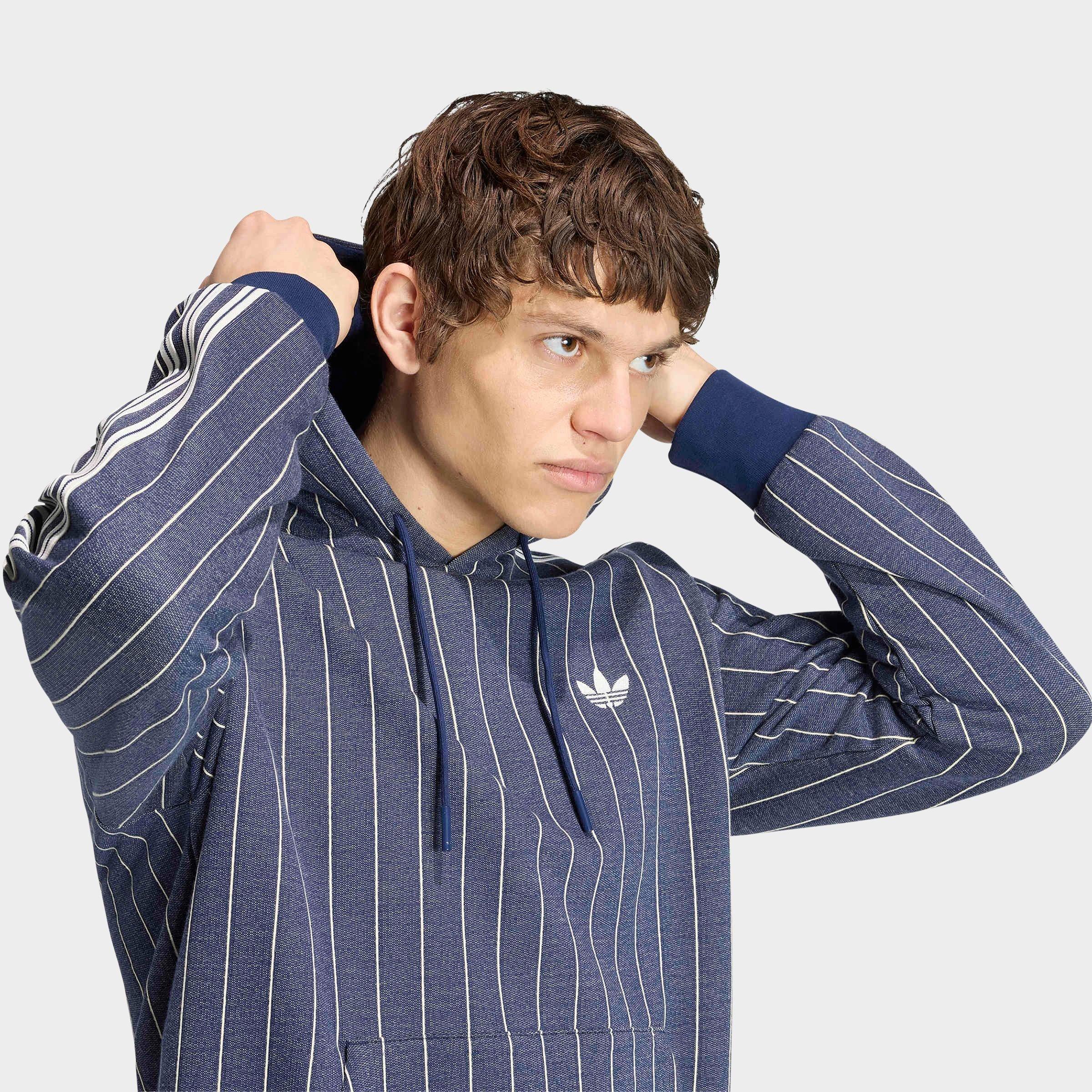Men's adidas Originals Pinstripes Pullover Hoodie