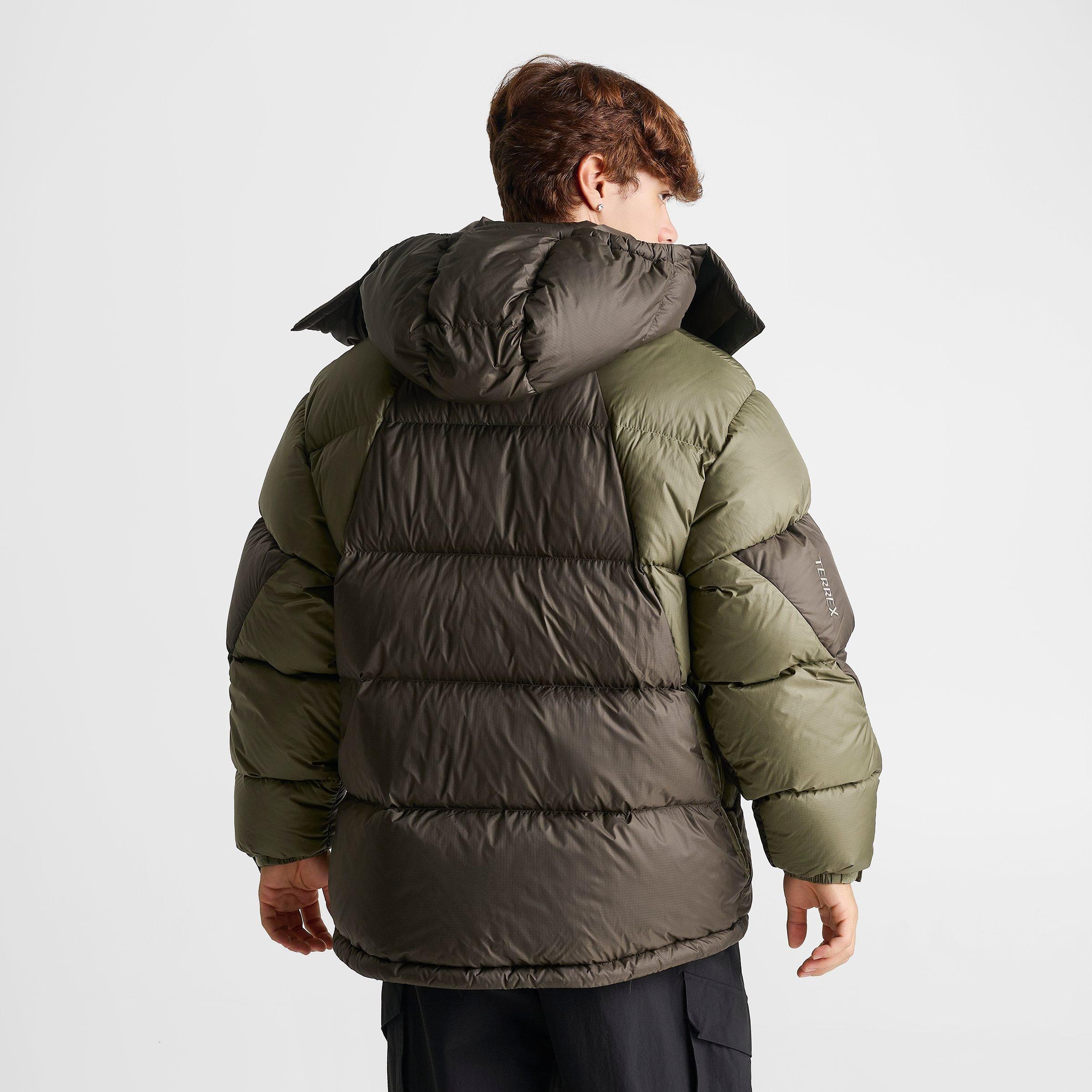 Men's adidas Terrex Xploric Climawarm Down Full-Zip Hooded Puffer Jacket