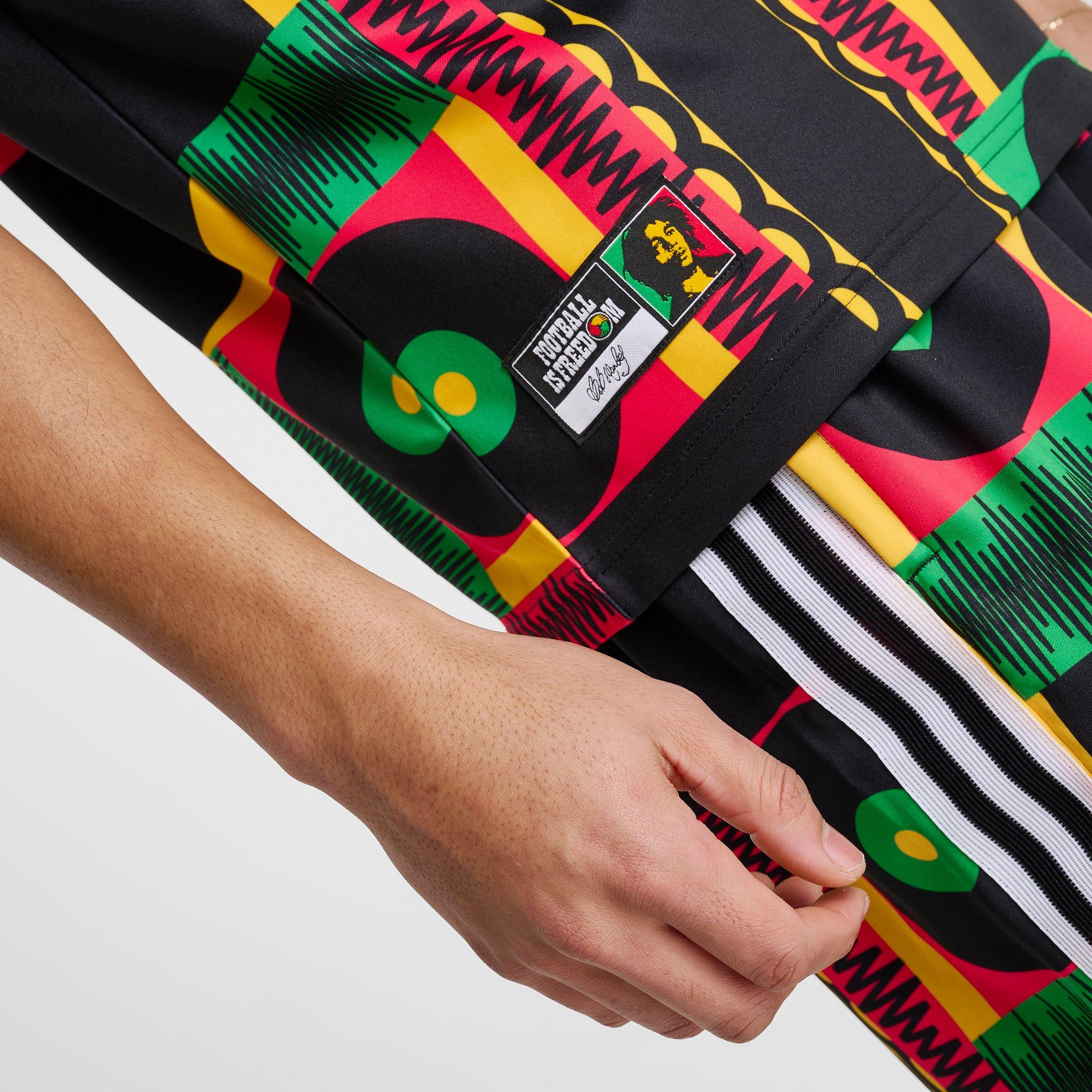 Men's adidas Originals x Bob Marley Jamaica Print T-Shirt