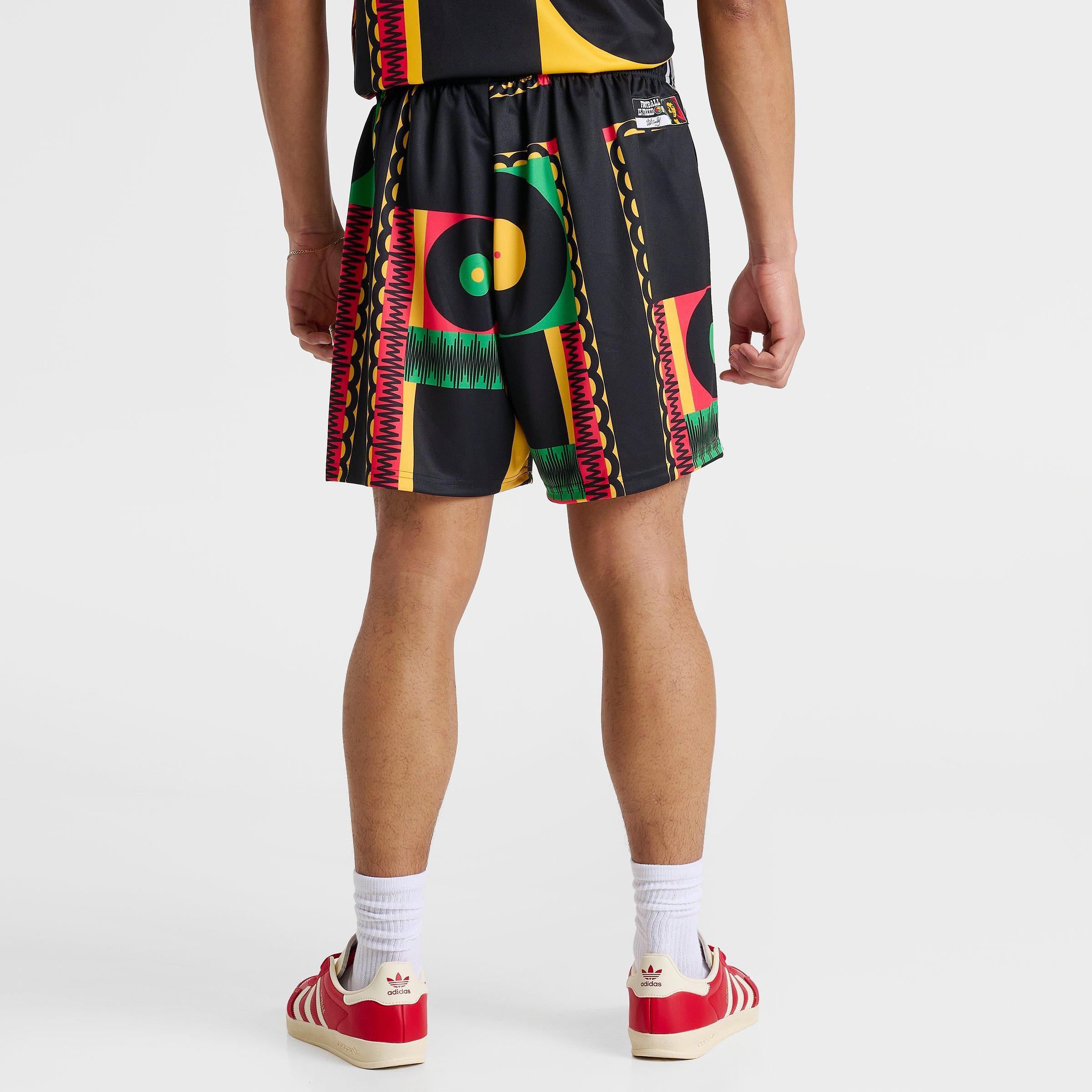 Men's adidas Originals x Bob Marley Jamaica Print Shorts