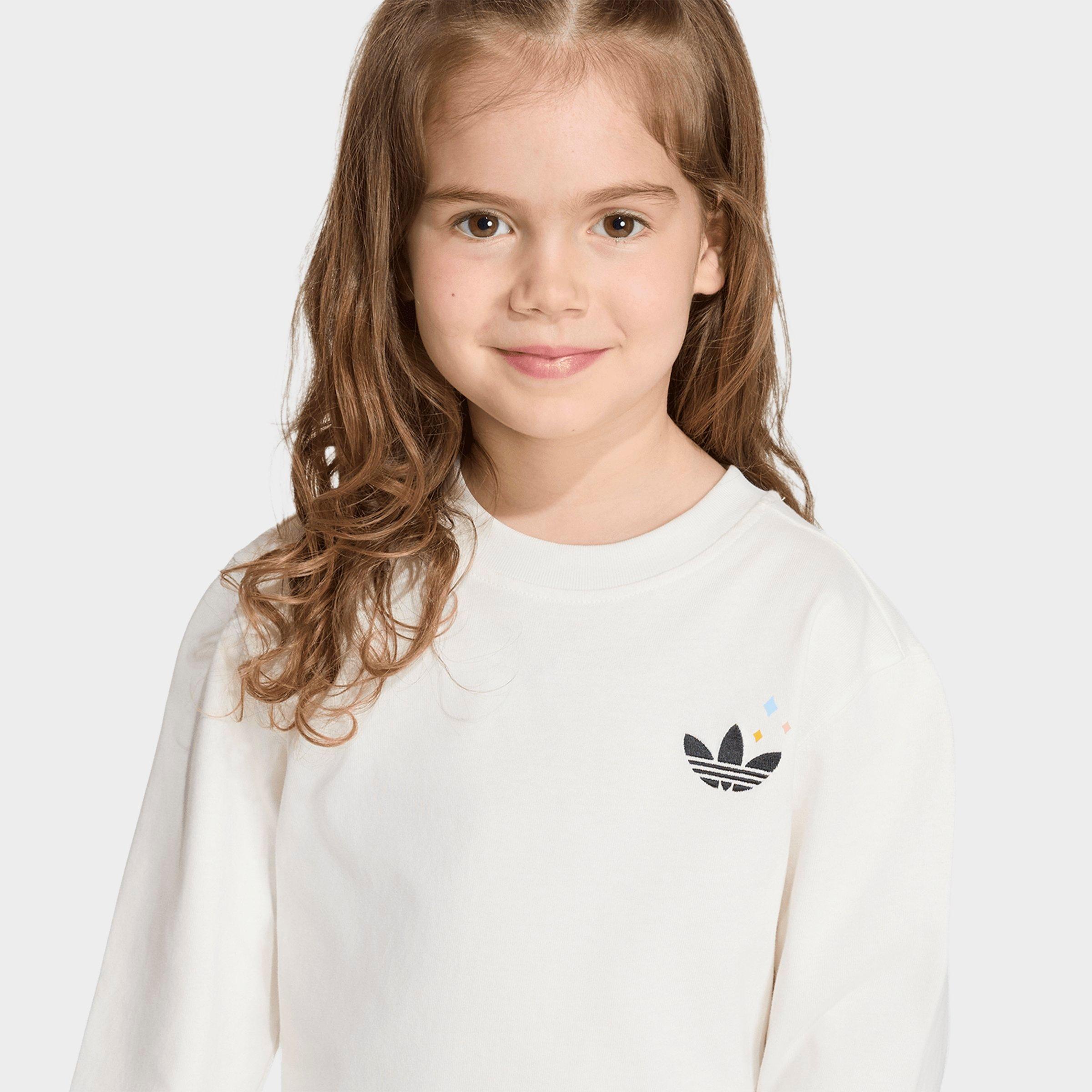 Girls' Little Kids' adidas Originals x Care Bears Loose Long-Sleeve T-Shirt