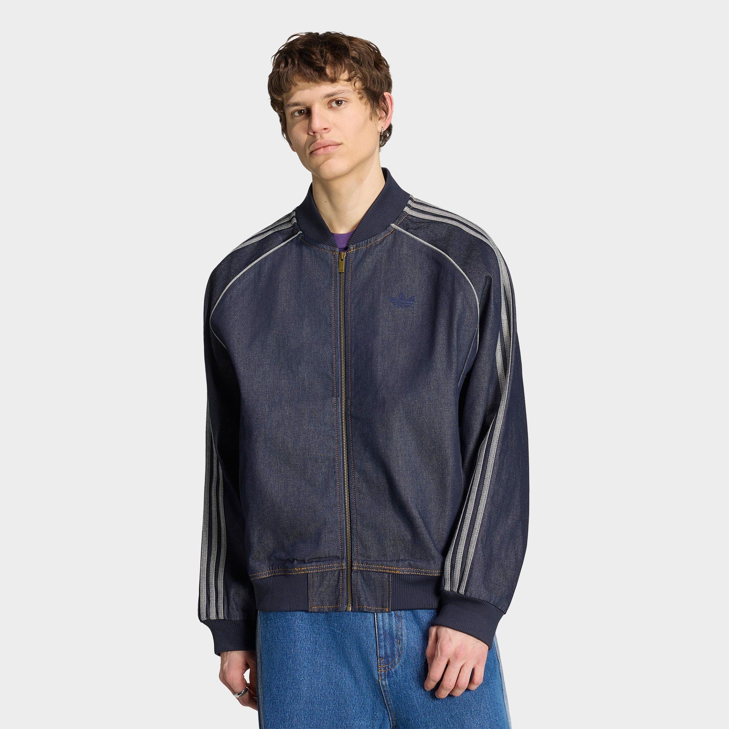 Men's adidas Originals Superstar Adicolor Denim Track Top