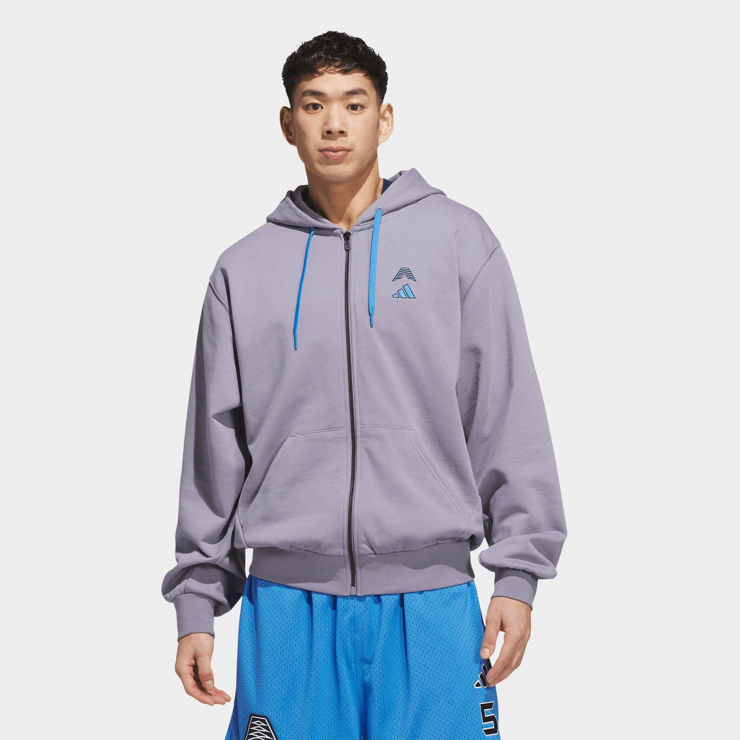 Men's adidas Anthony Edwards Foundation Full-Zip Hoodie