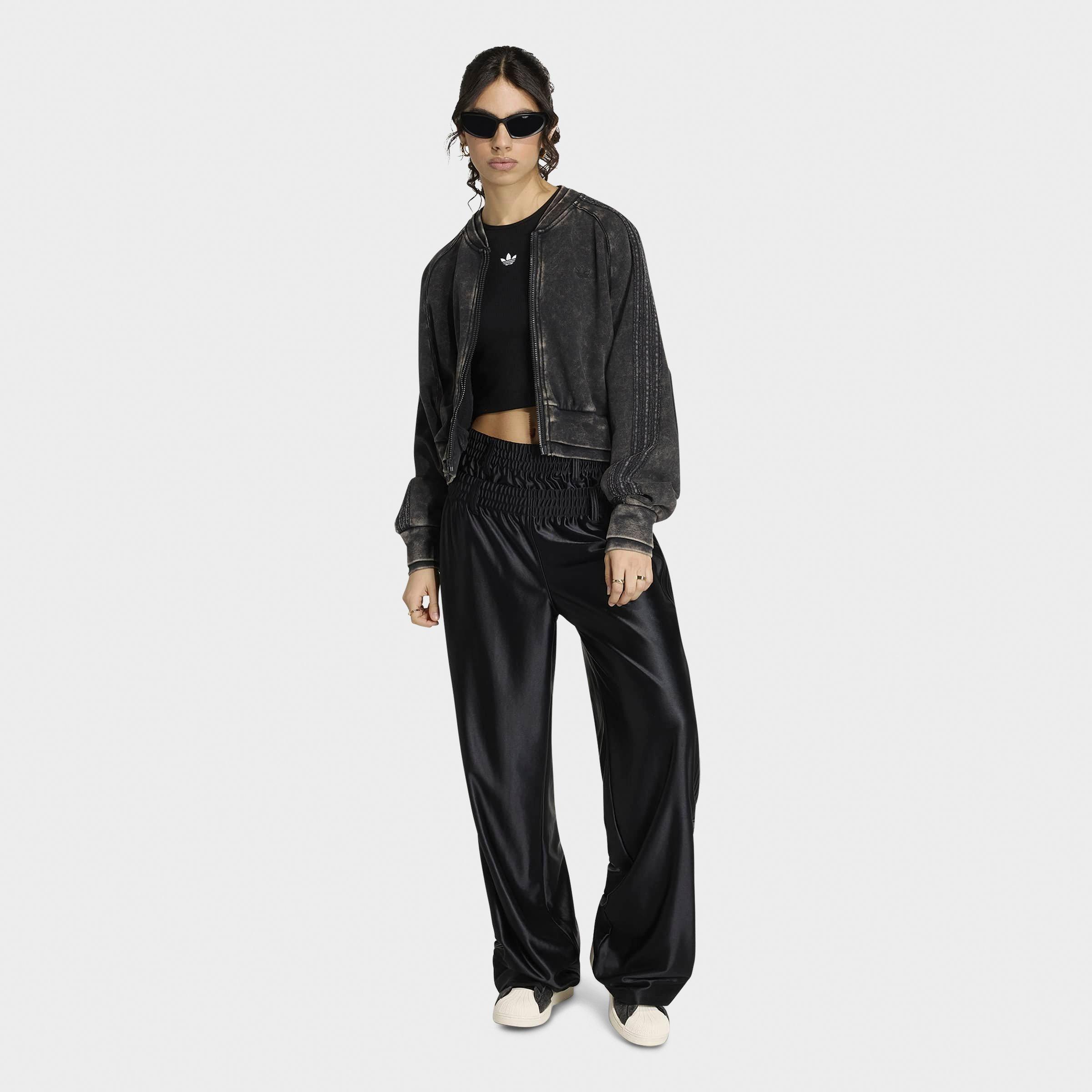 Women's adidas Originals Superstar Double Layered Cropped Track Top