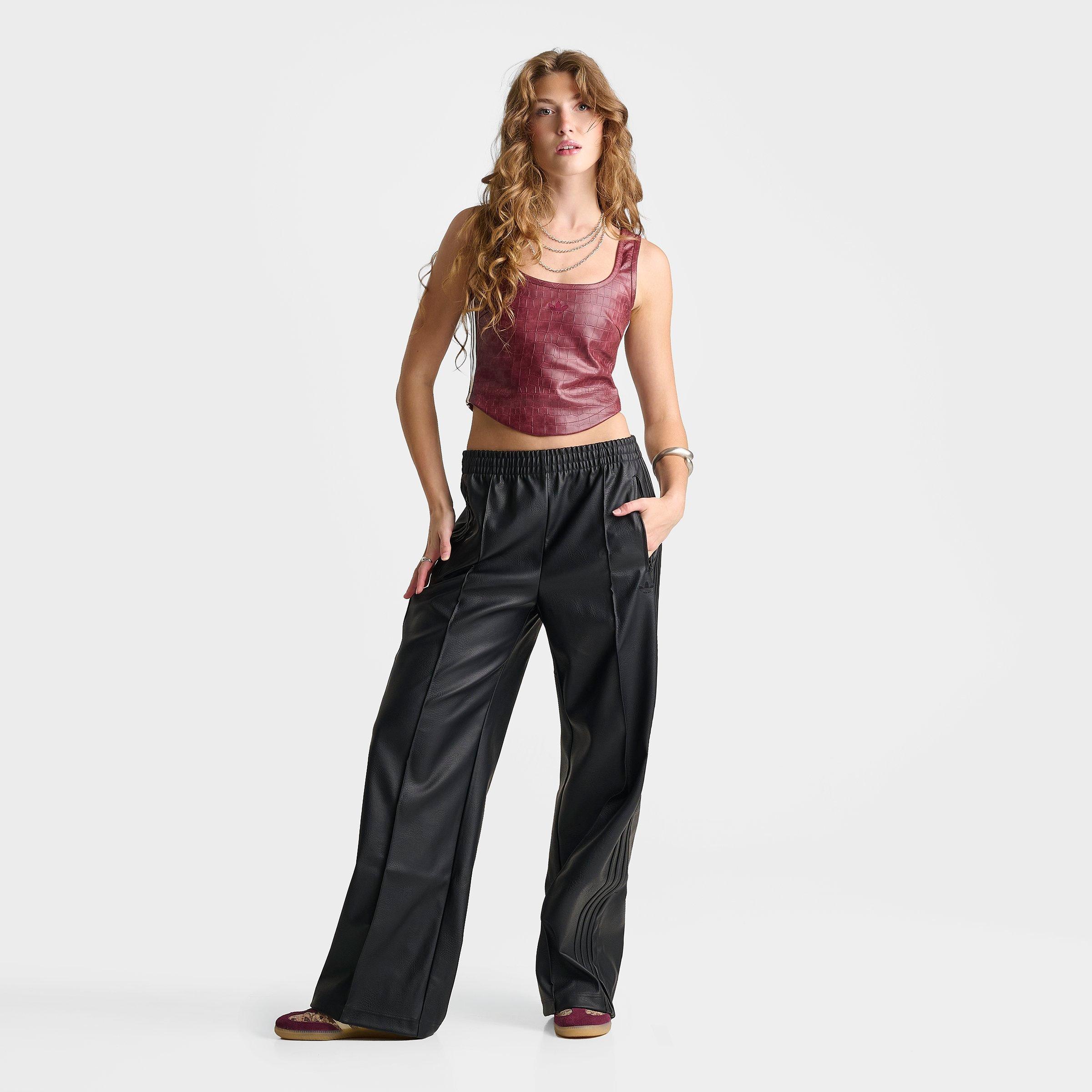 Women's adidas Originals Firebird Loose Pleather Pants