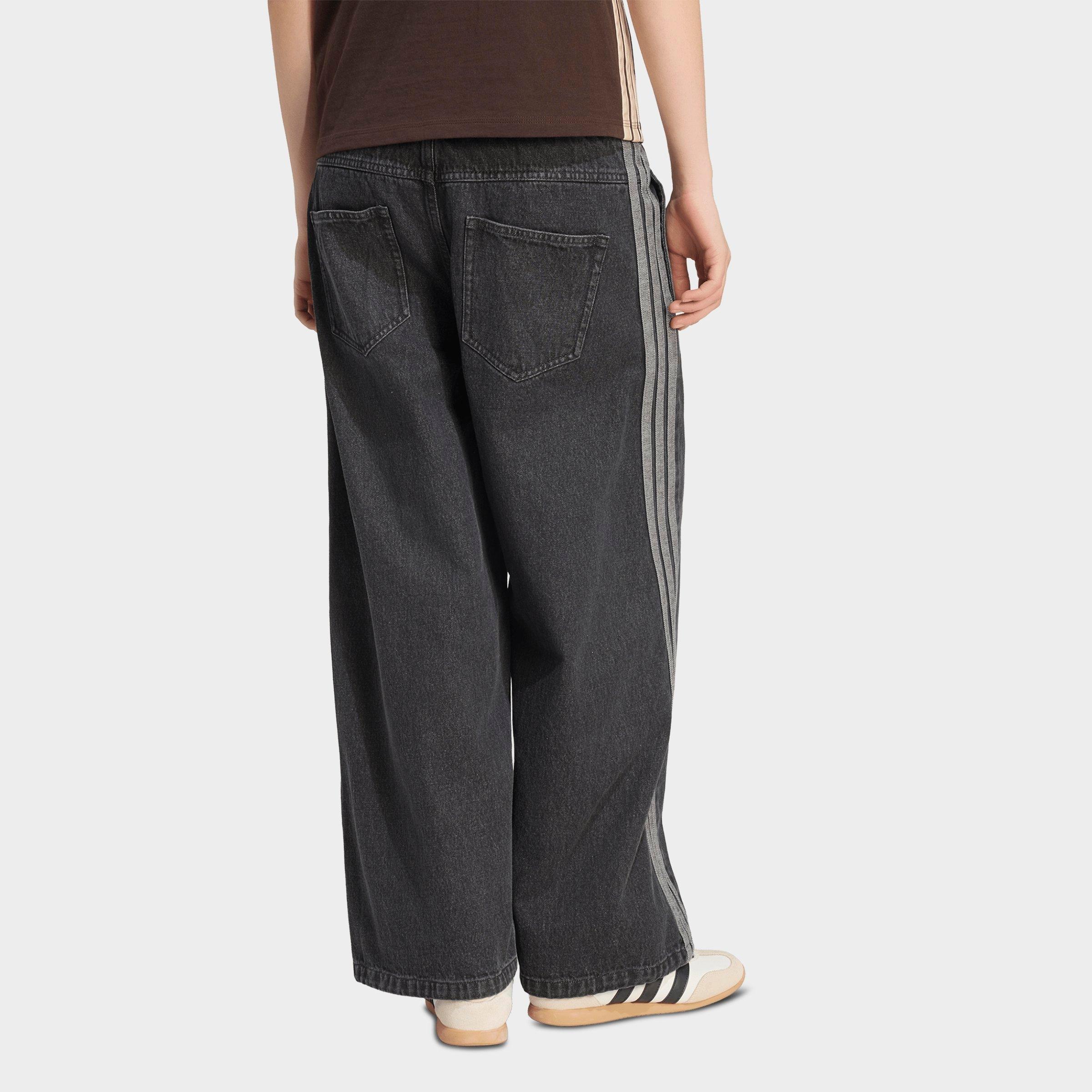 Women's adidas Originals Stadium Washed Loose Denim Pants