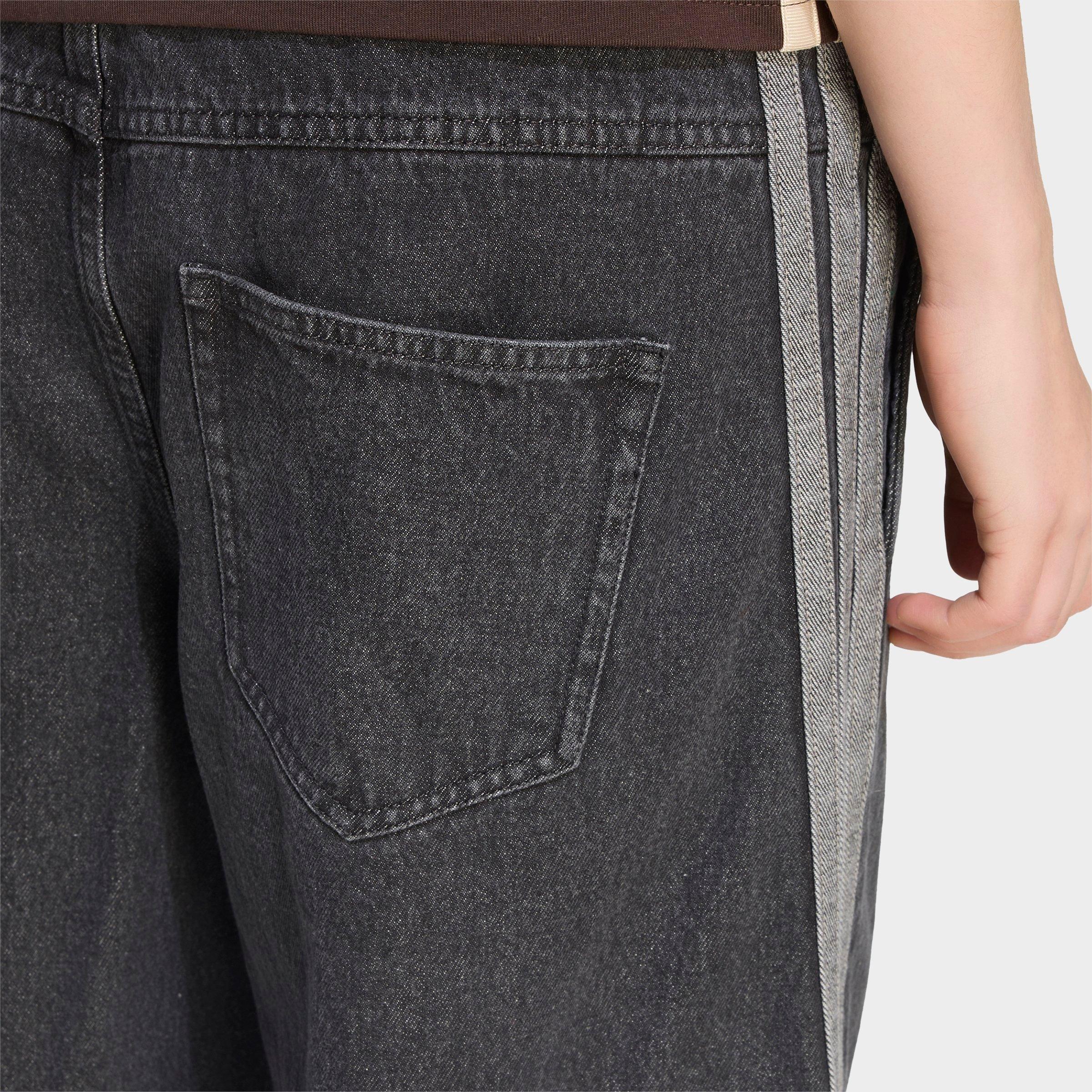 Women's adidas Originals Stadium Washed Loose Denim Pants