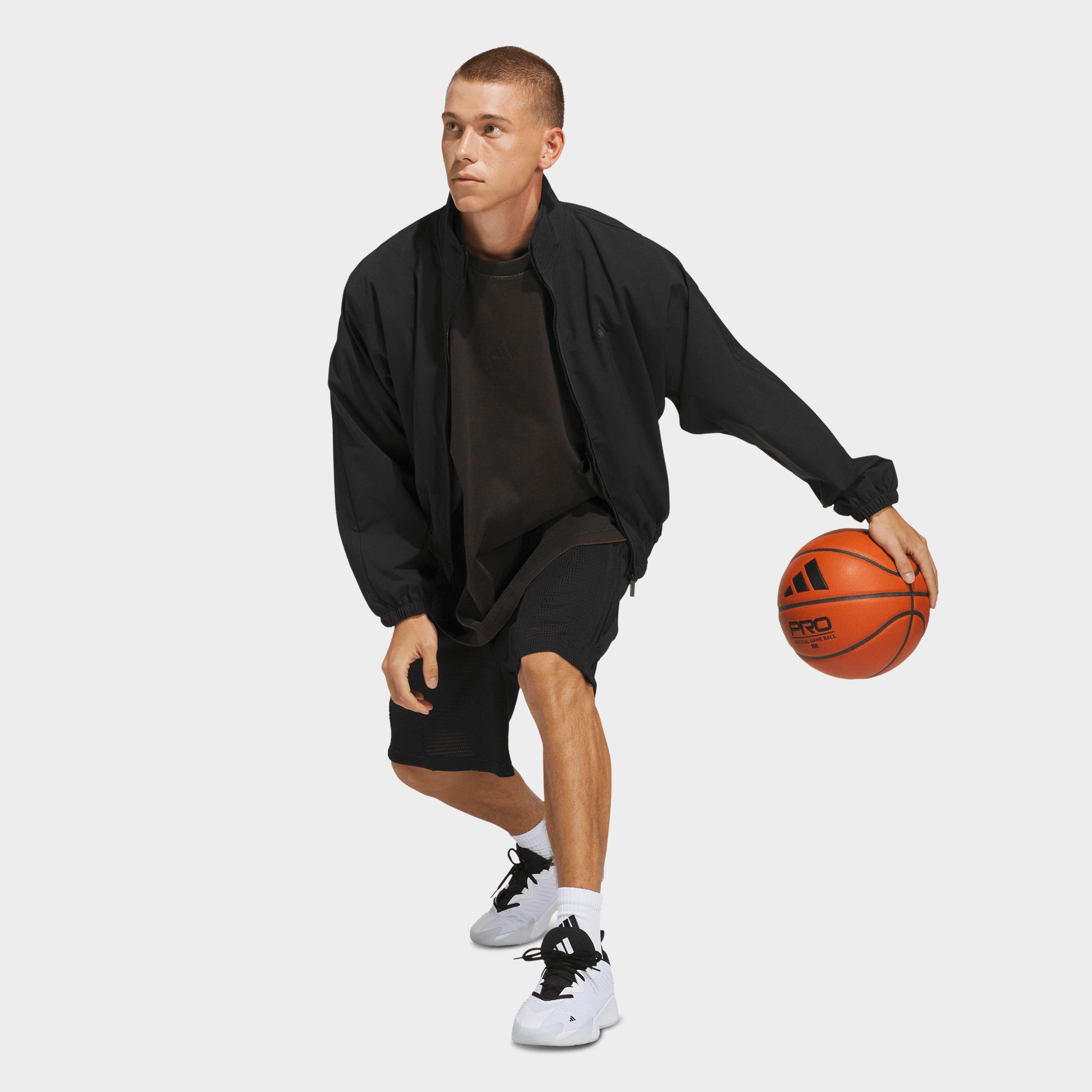 Men's adidas Basketball Woven Track Jacket