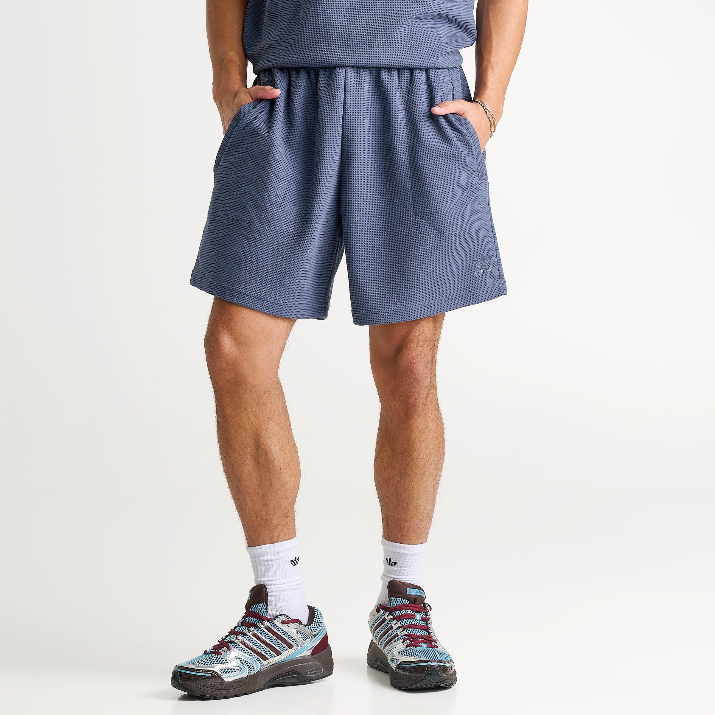 Men's adidas Originals Trefoil Essentials Waffle Shorts