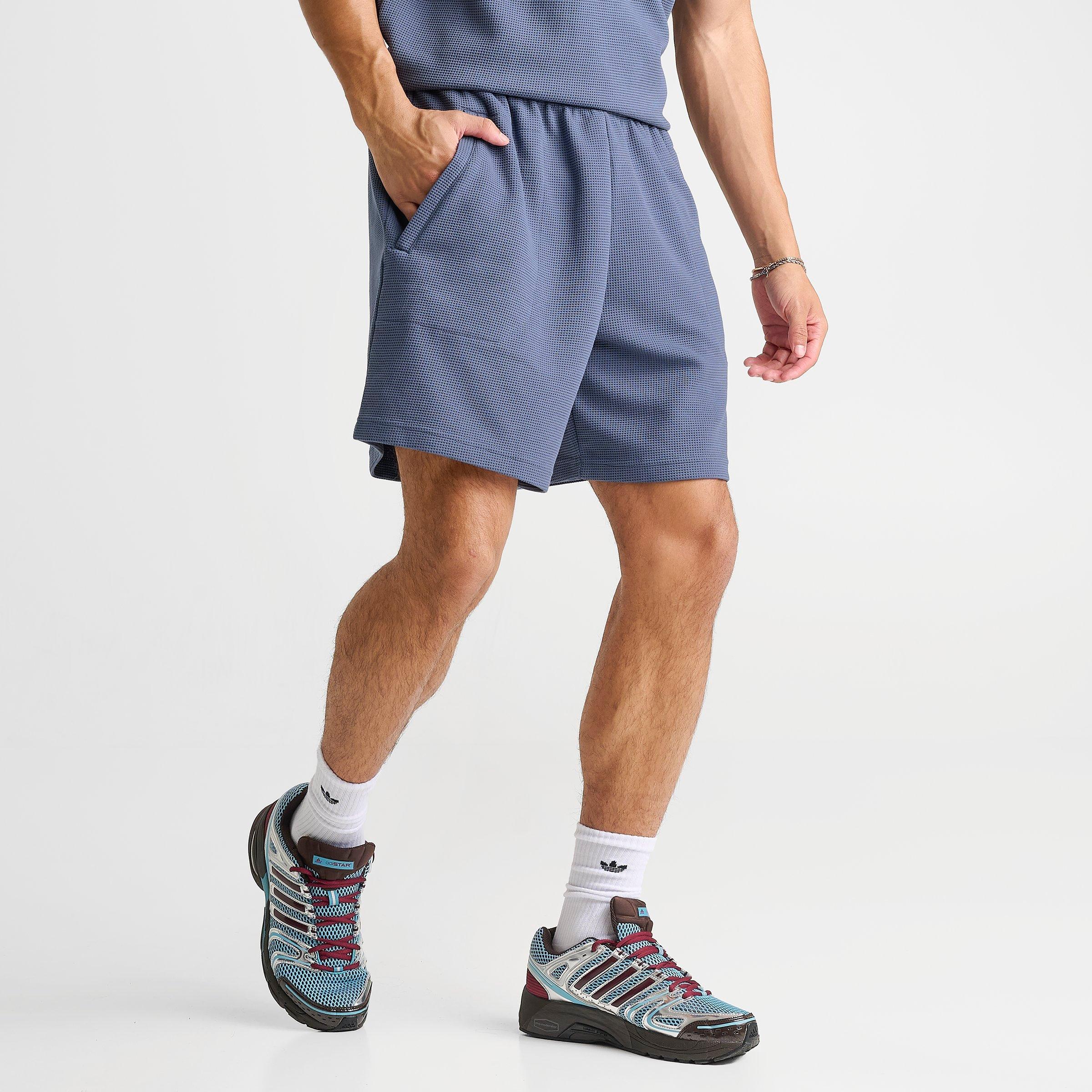 Men's adidas Originals Trefoil Essentials Waffle Shorts