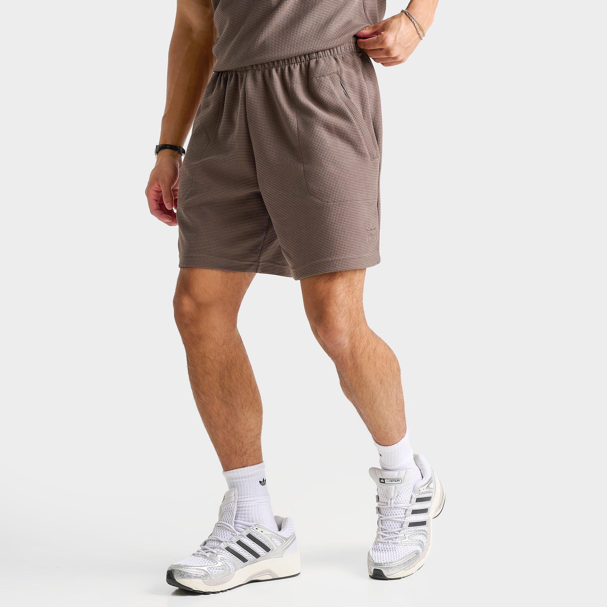 Men's adidas Originals Trefoil Essentials Waffle Shorts
