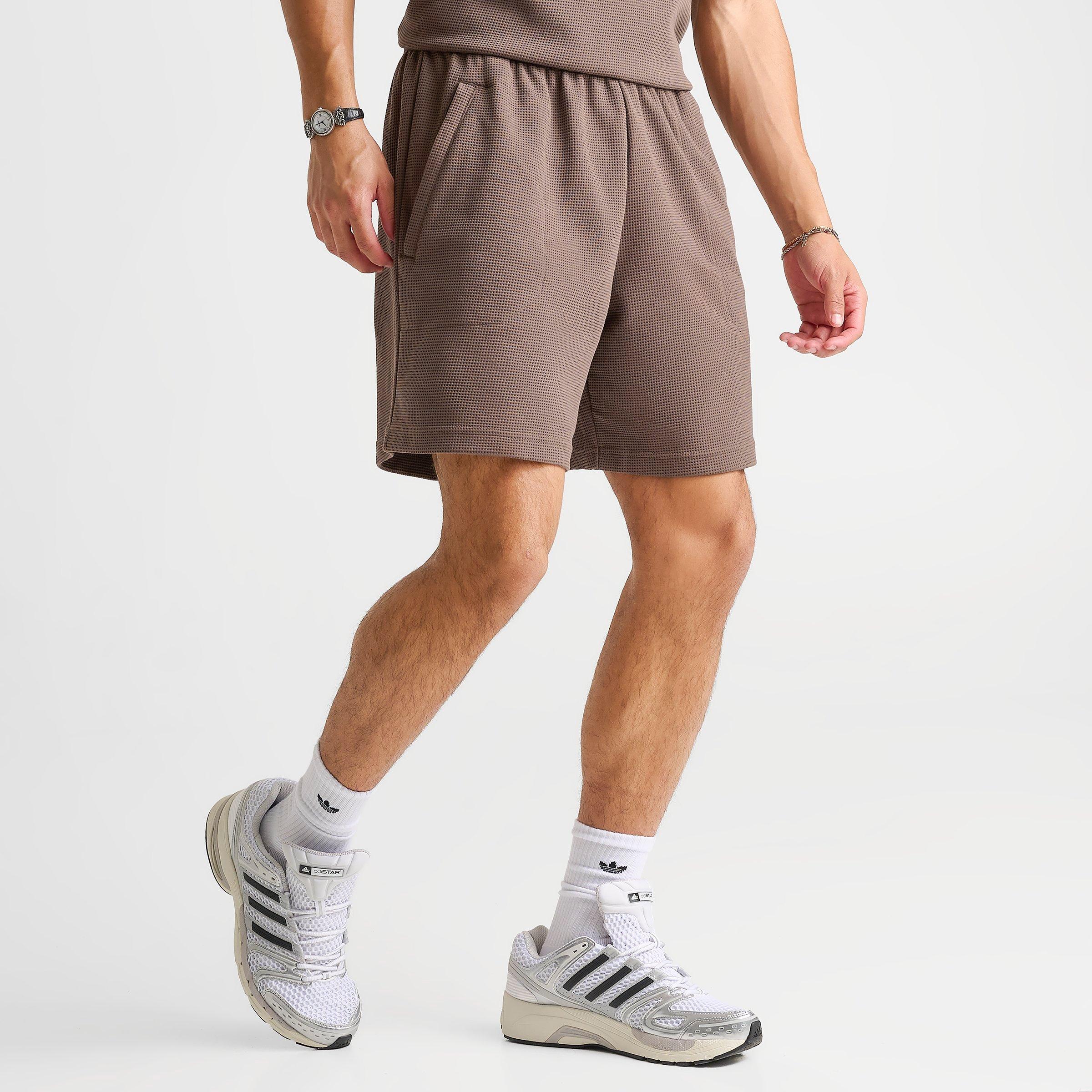 Men's adidas Originals Trefoil Essentials Waffle Shorts