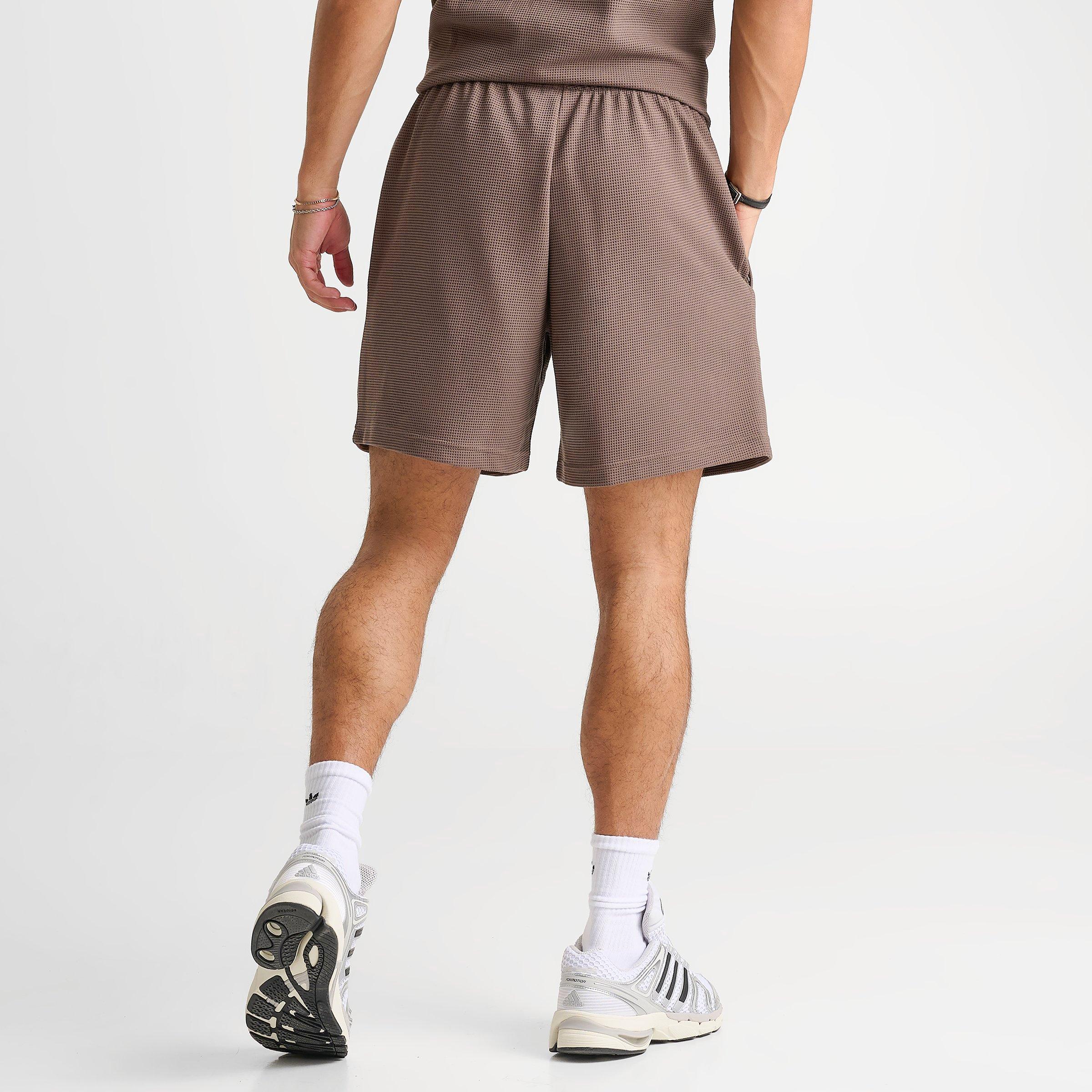 Men's adidas Originals Trefoil Essentials Waffle Shorts