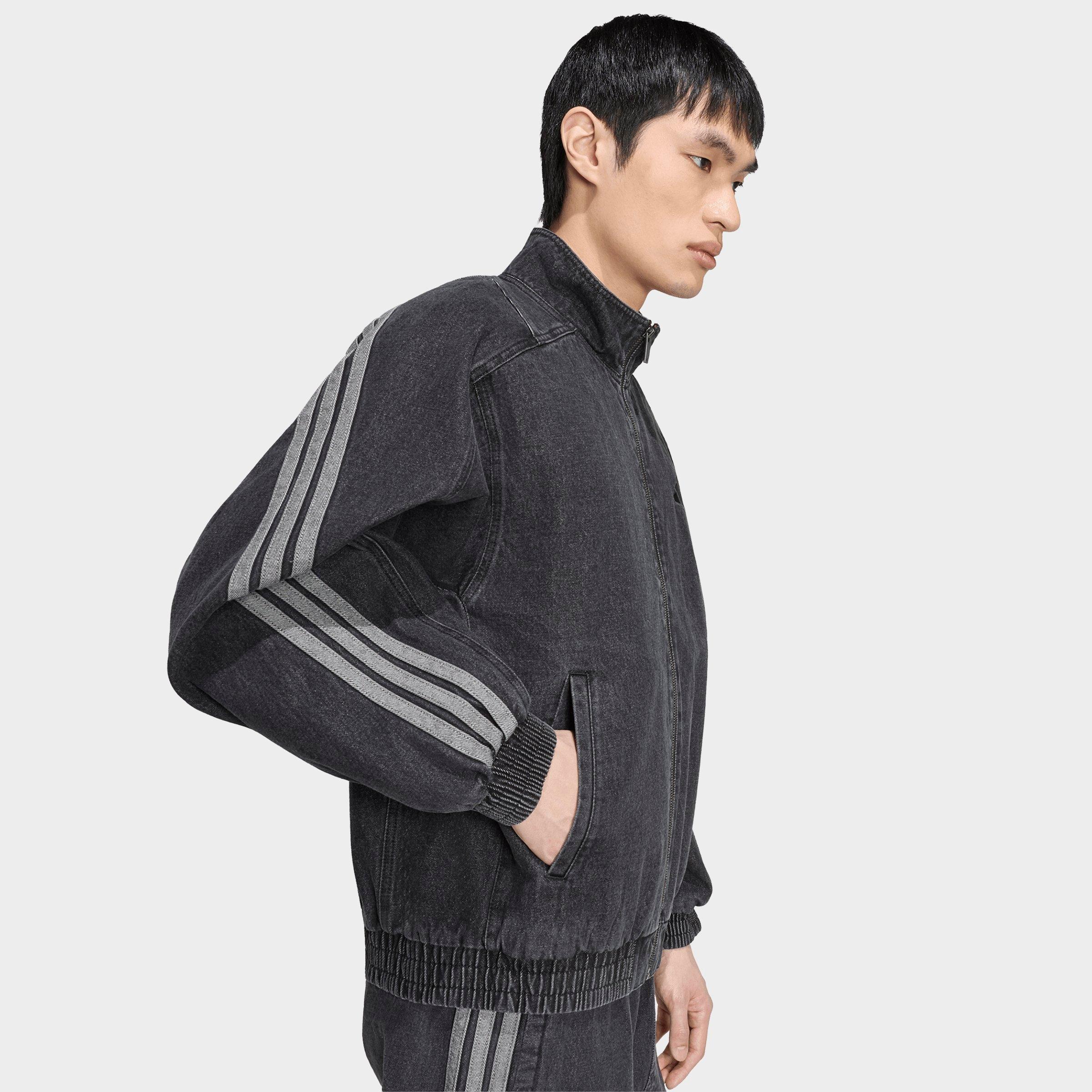 Men's adidas Stadium Loose Fit Denim Track Jacket