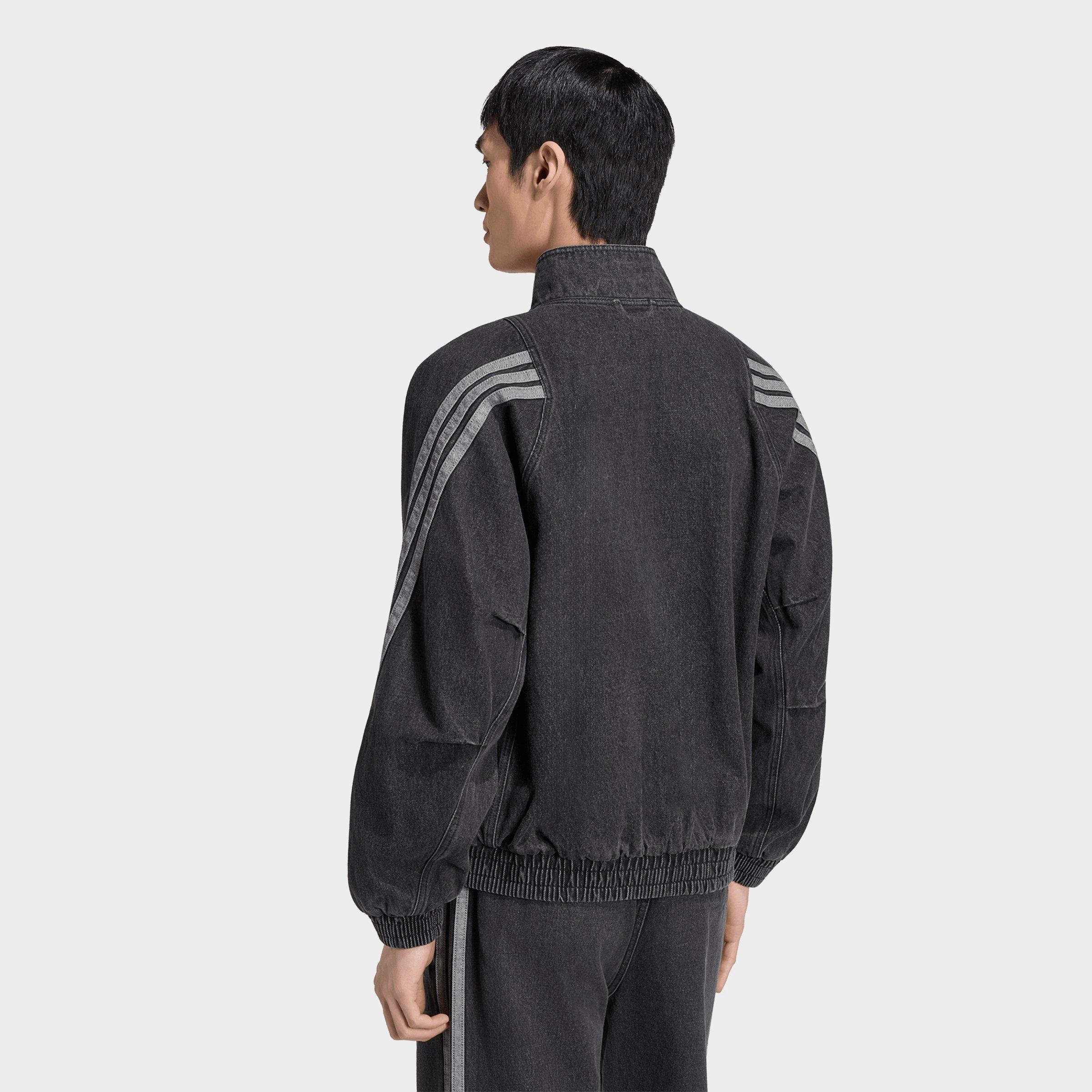 Men's adidas Stadium Loose Fit Denim Track Jacket