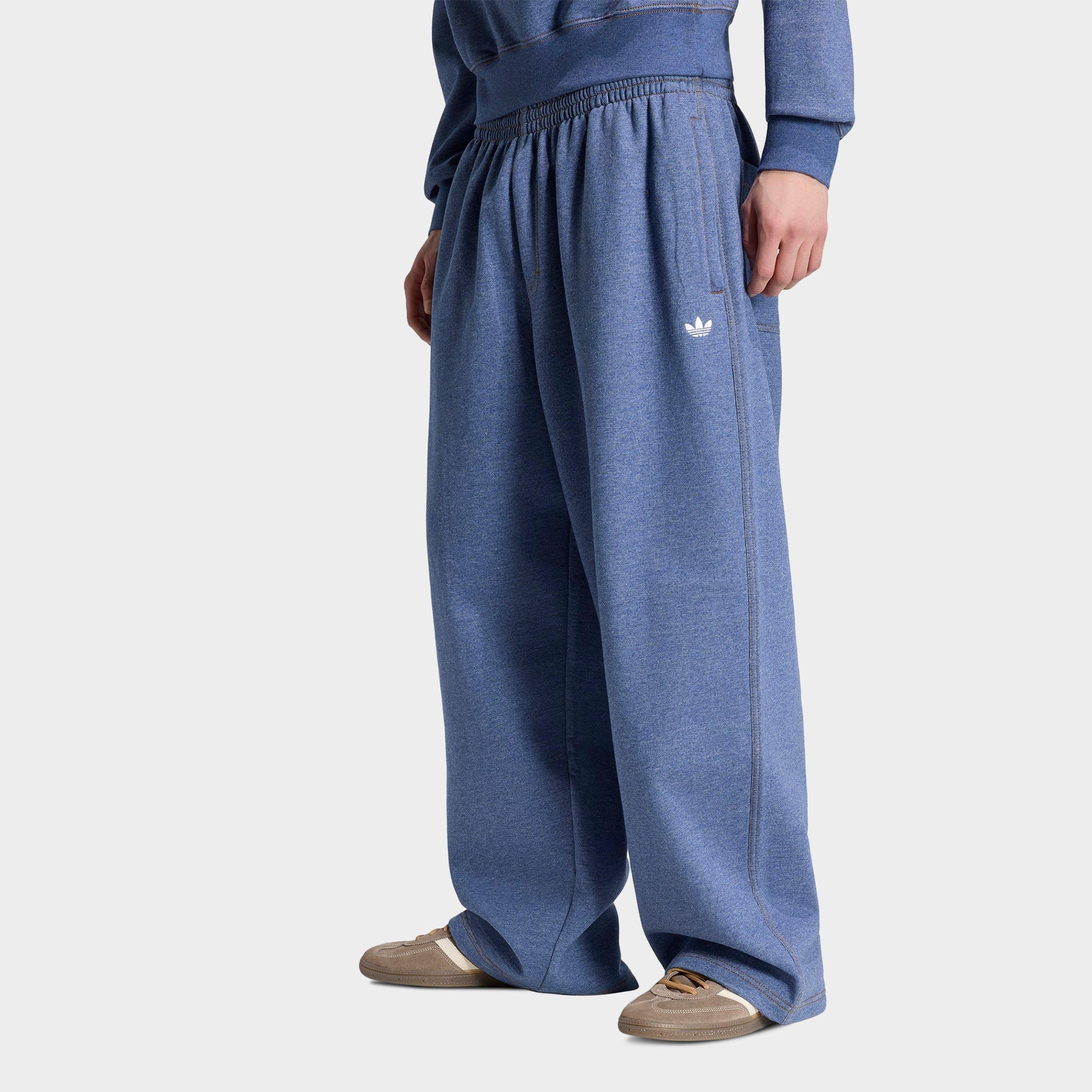 Men's adidas Originals Trefoil Essentials Melange Baggy Sweatpants
