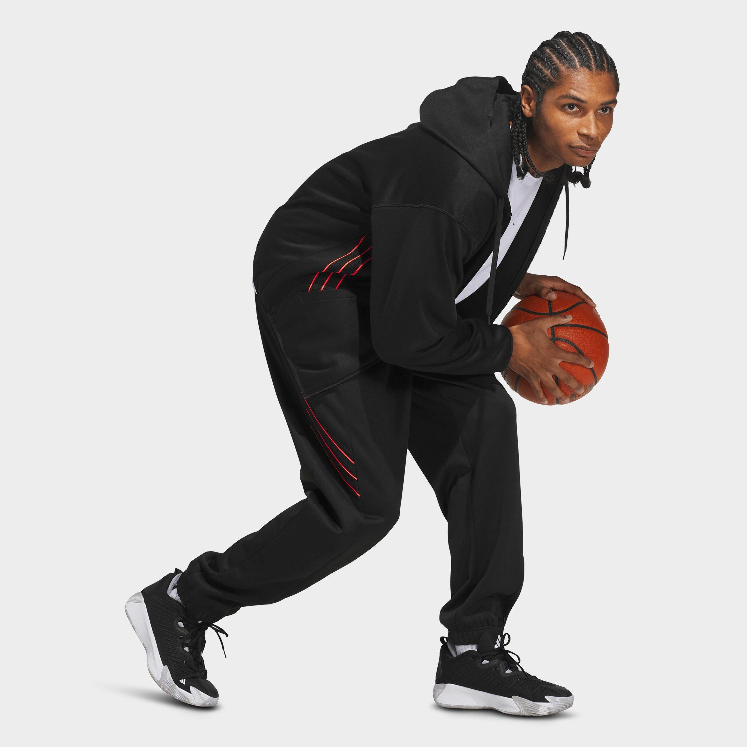 Men's adidas Basketball Crazy Warm Full-Zip Hoodie