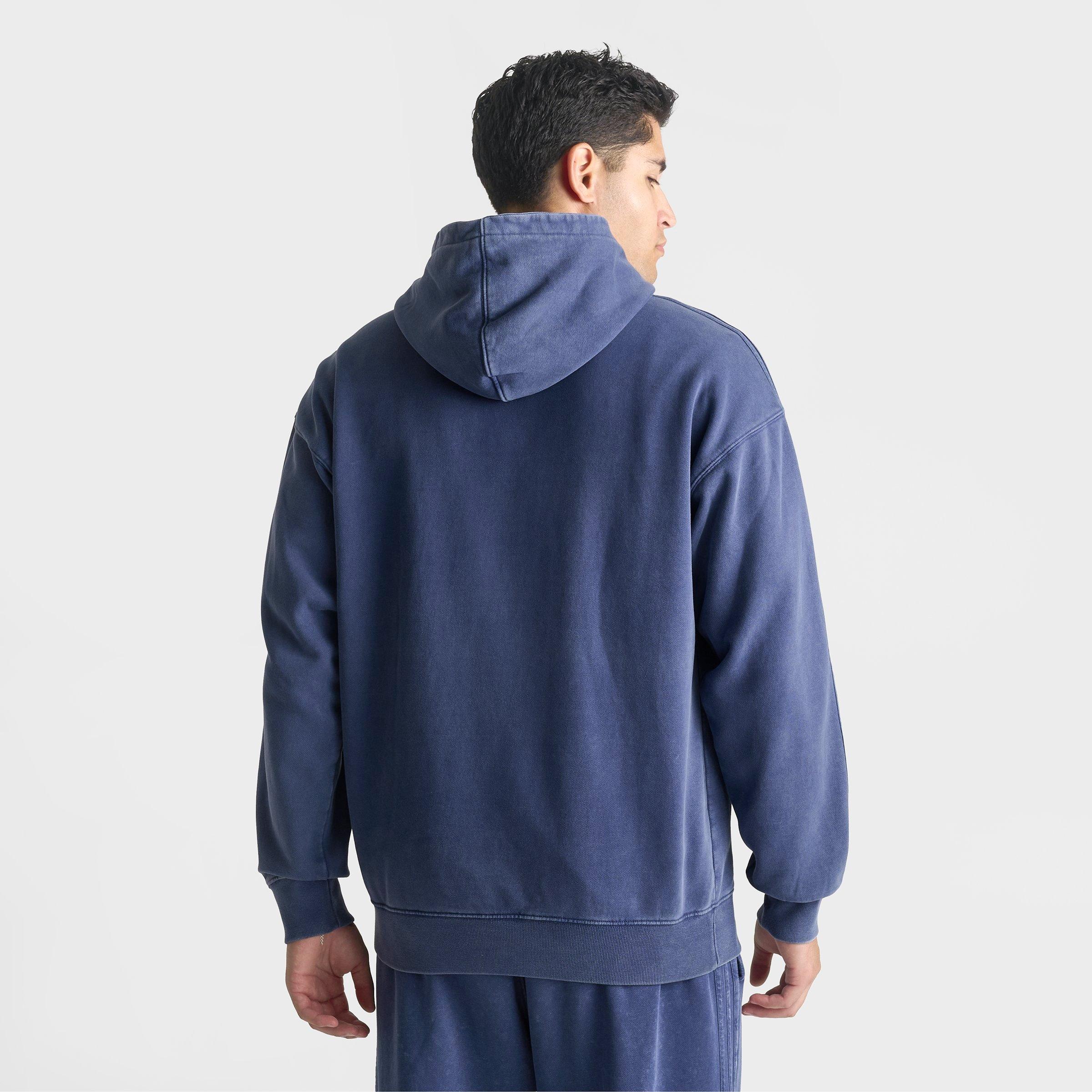 Men's adidas Originals Trefoil Essentials Washed Loose Pullover Hoodie