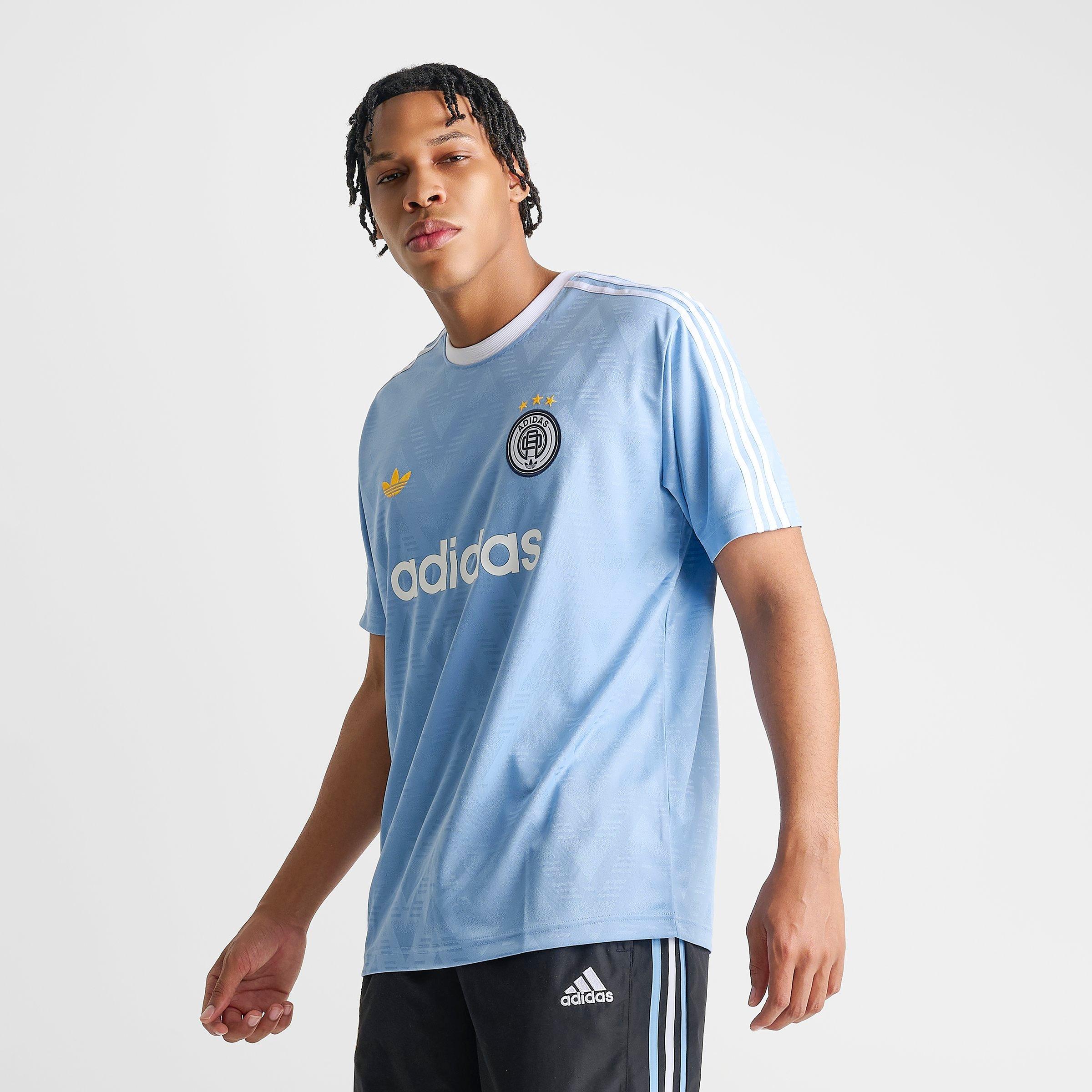 Men's adidas Originals Jacquard Print Lifestyle Soccer Jersey