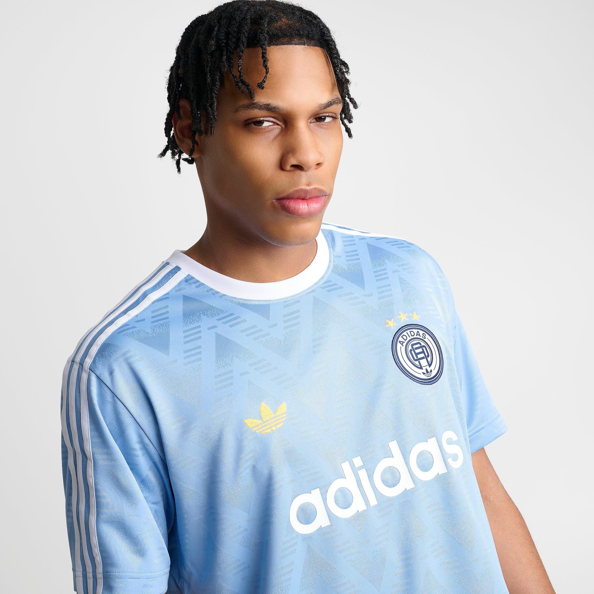 Men's adidas Originals Jacquard Print Lifestyle Soccer Jersey