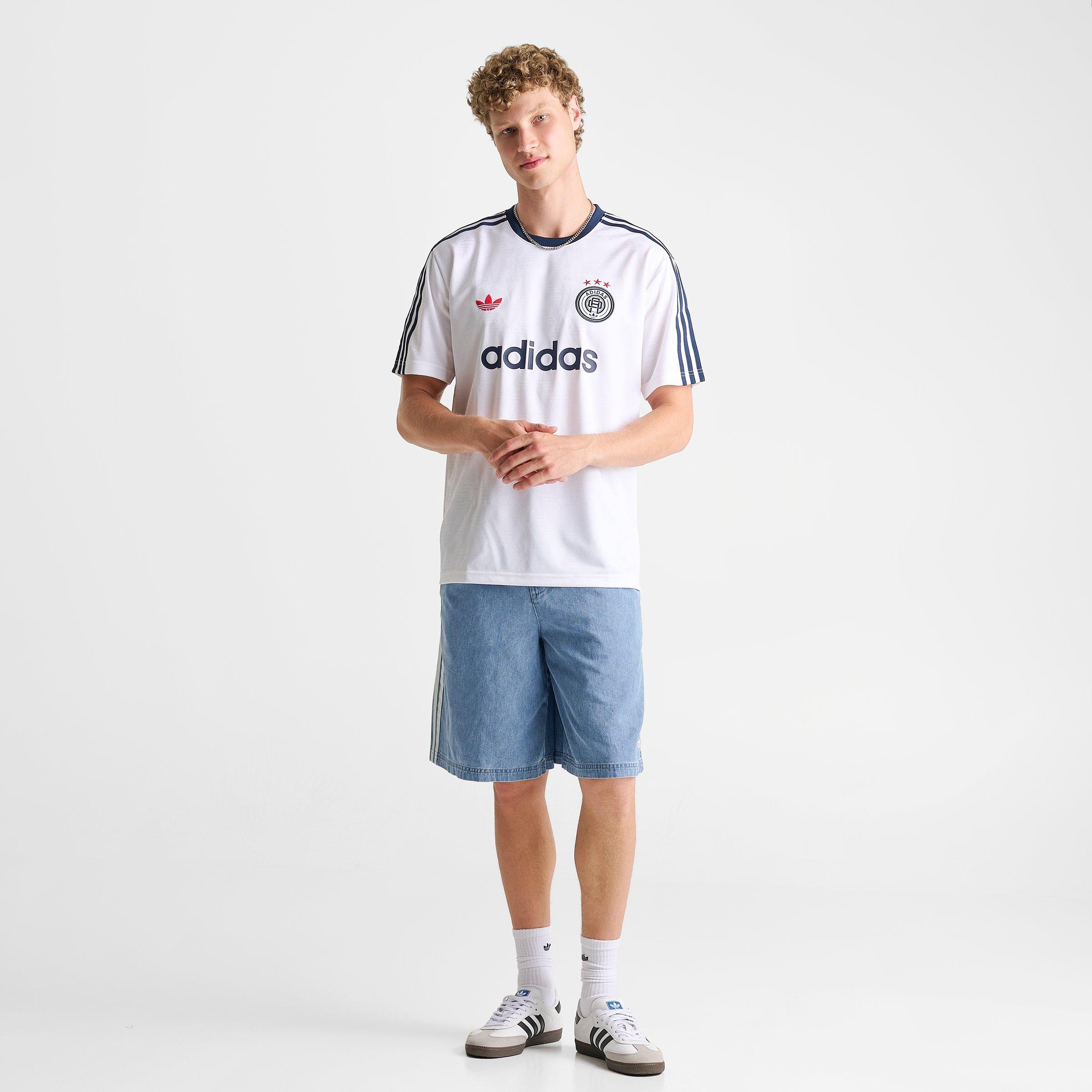 Men's adidas Originals Jacquard Print Lifestyle Soccer Jersey
